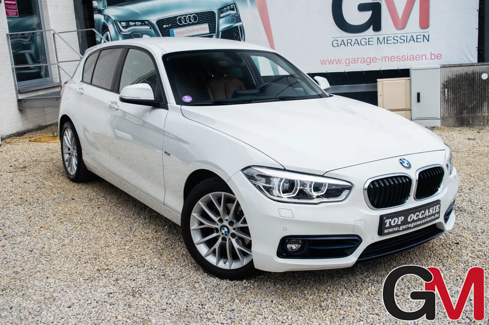 BMW 118 118i Aut. Sport Line/eerste eigenaar /new Wit - 2