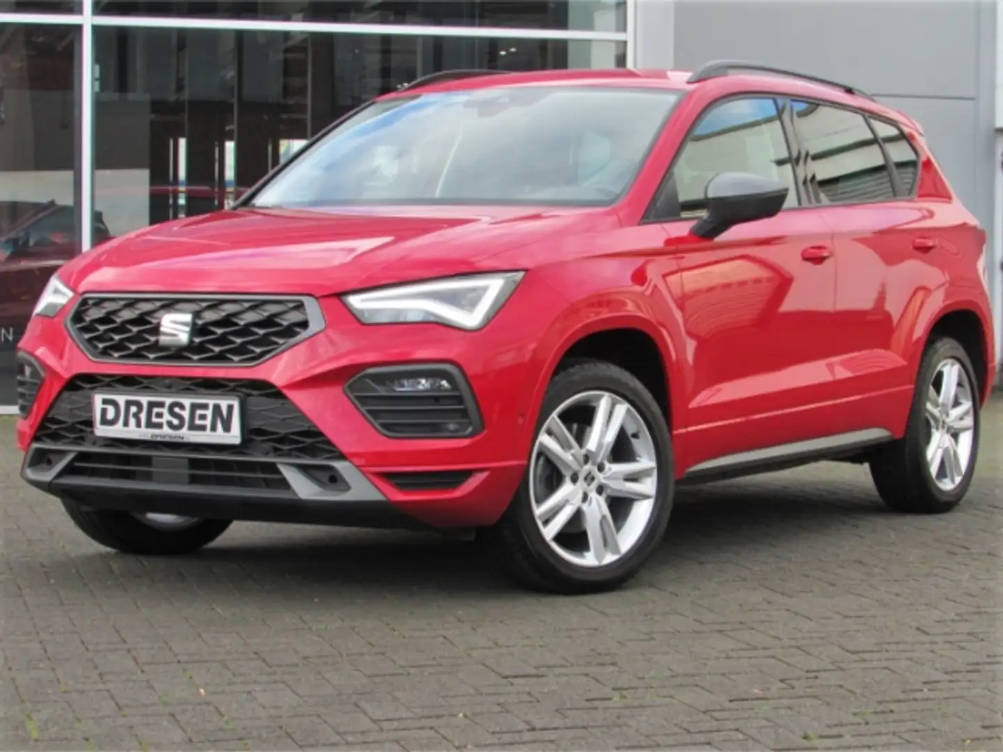 SEAT Ateca EU6d FR 2.0 TDI NAVI DAB KeylessGo 360 Grad Kamera Rot - 2
