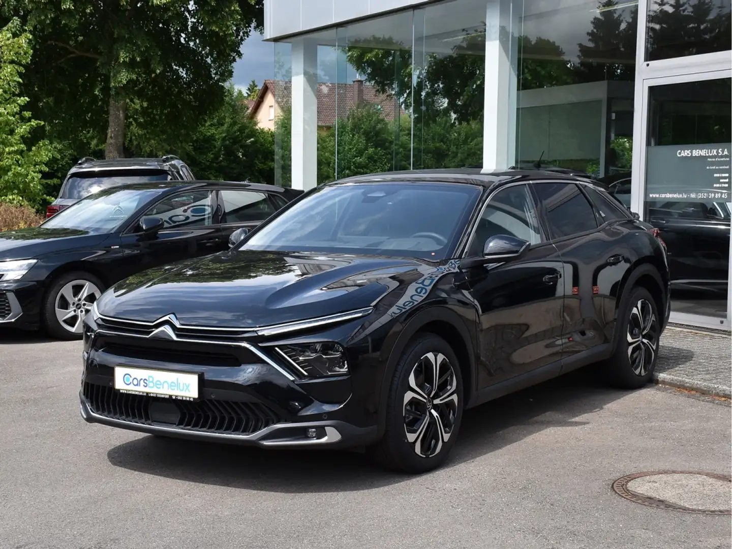 Citroen C5 X 1.2 PureTech EAT8 Plus CUIR HUD GPS CAM LANE NEUVE Noir - 2