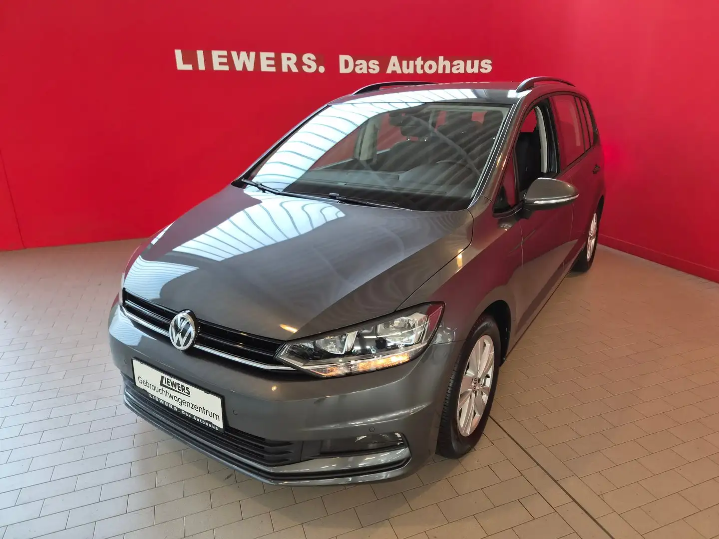 Volkswagen Touran TDI SCR 7-Sitzer Gris - 1