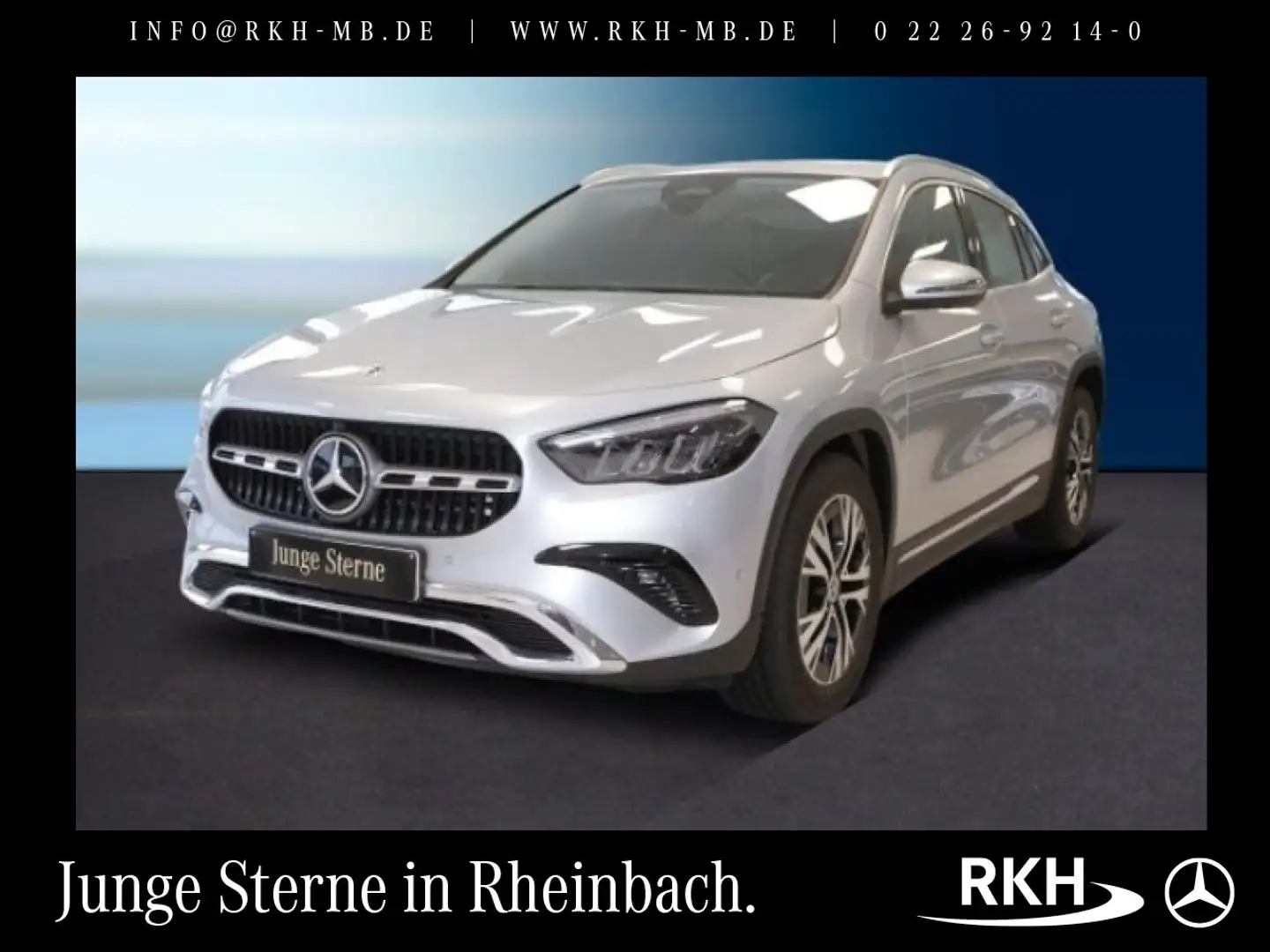 Mercedes-Benz GLA 200 GLA 200 Progressive 360°/Distr/Totw./Navi/LED Silber - 1