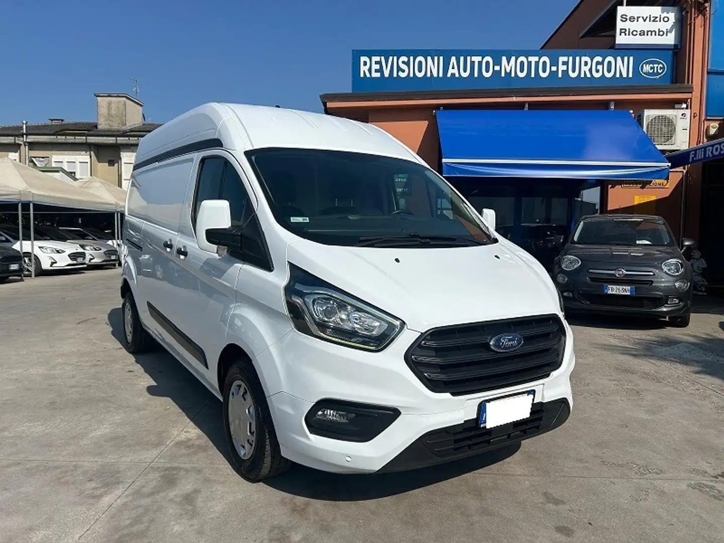 Ford Transit Custom Transit Custom 300 2.0 EcoBlue 130 PL Furgone Tren Blanc - 1