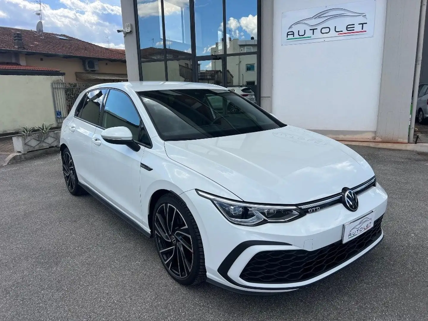 Volkswagen Golf GTD 2.0 TDI GTD DSG Blanc - 1