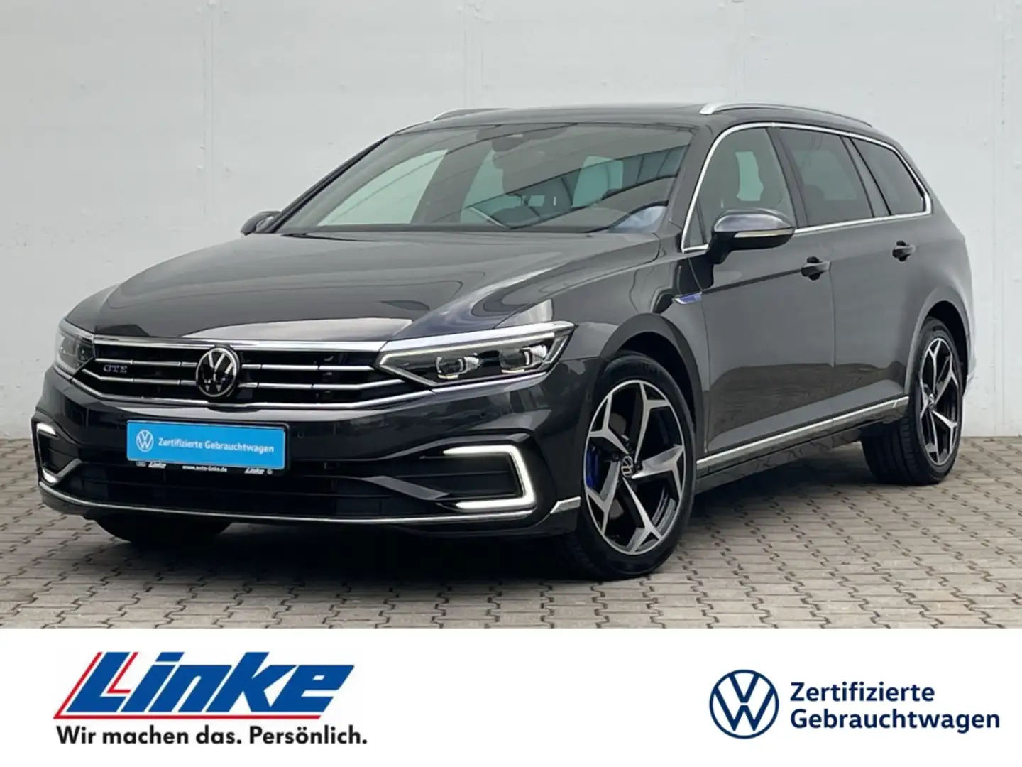 Volkswagen Passat Variant GTE AHK/Pano/Kamera/Matrix/Navi Gris - 1