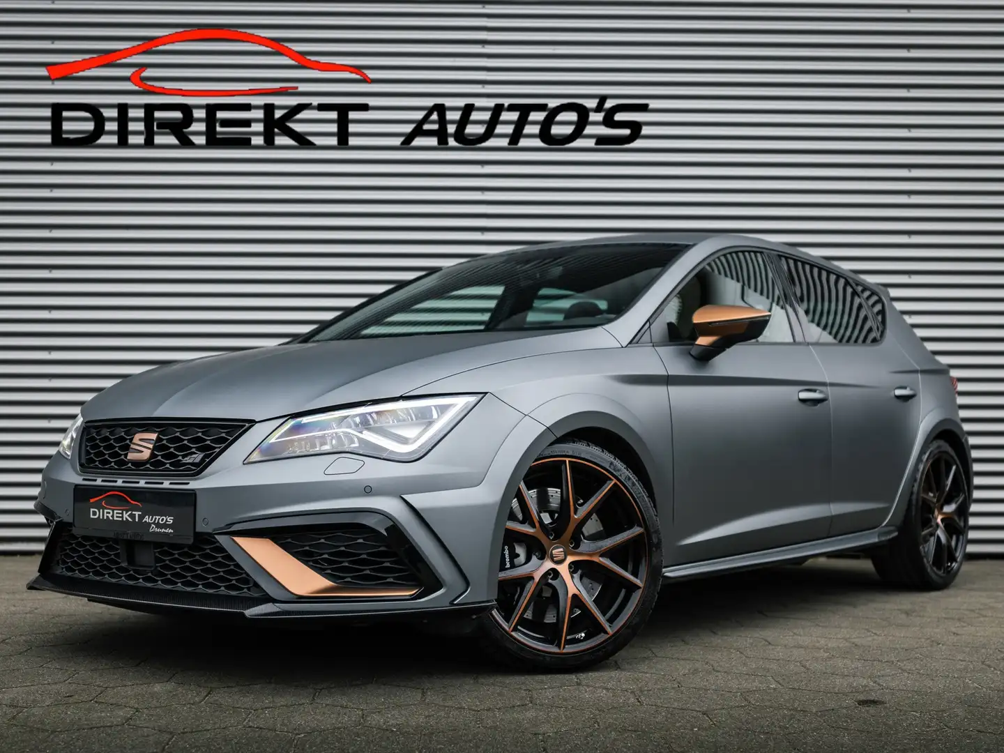 SEAT Leon 2.0 TSI CUPRA R LIMITED No. 196/799 CARBON 311PK Szary - 1