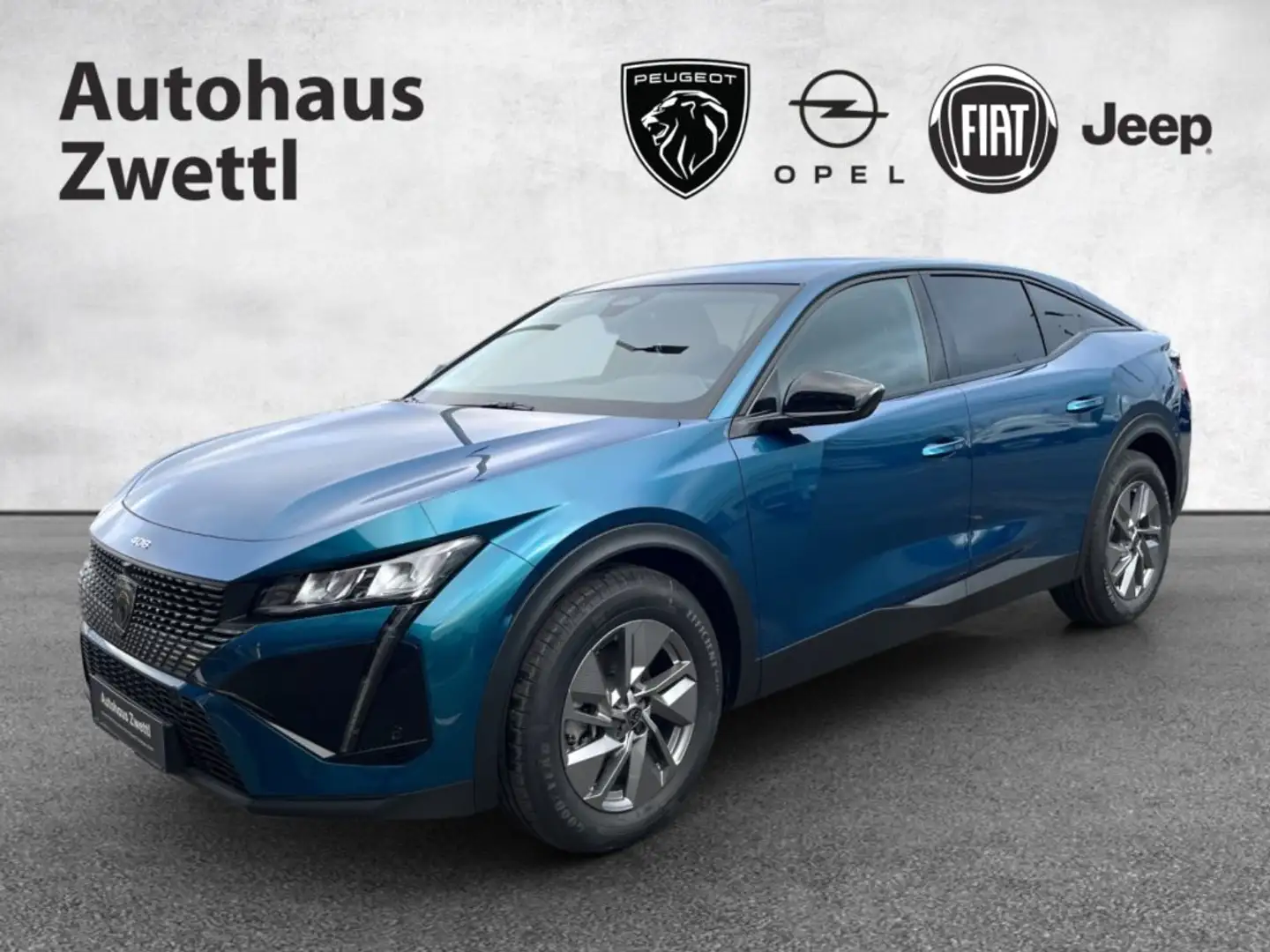 Peugeot 408 ALLURE Hybrid 145 e-DCS6 Blau - 1