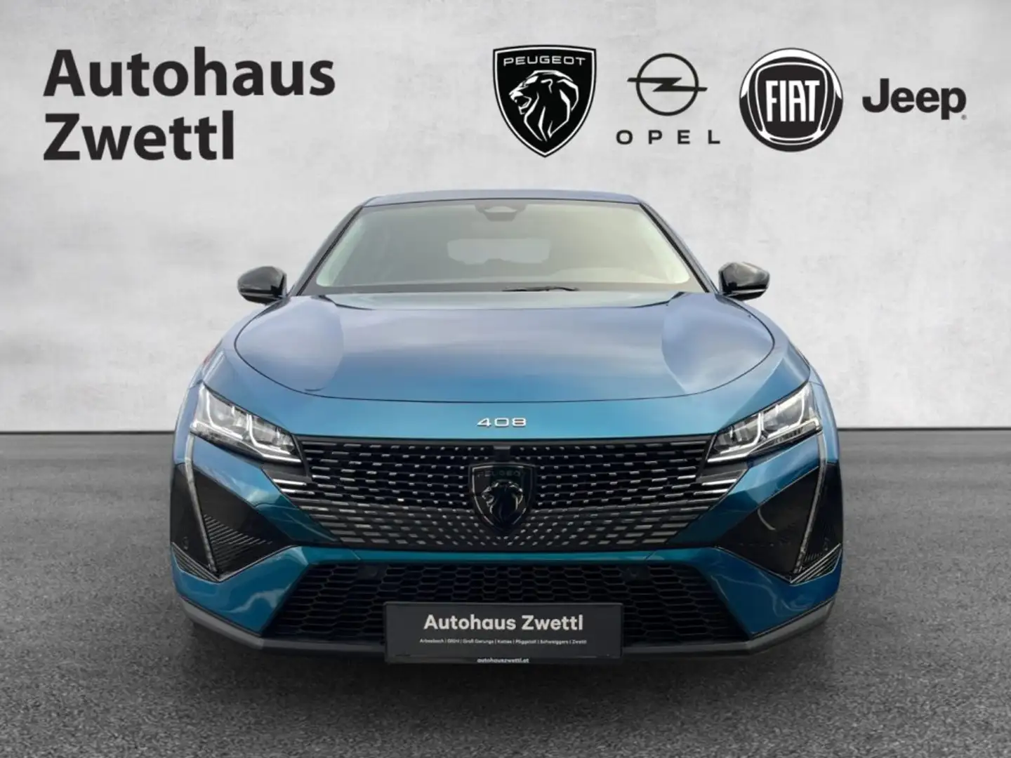 Peugeot 408 ALLURE Hybrid 145 e-DCS6 Blau - 2