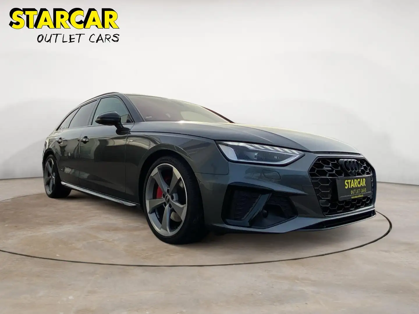 Audi A4 45TFSI S-LINE QUATTRO+AHK+PANO+MATRIX+B&O+eHK Gris - 1
