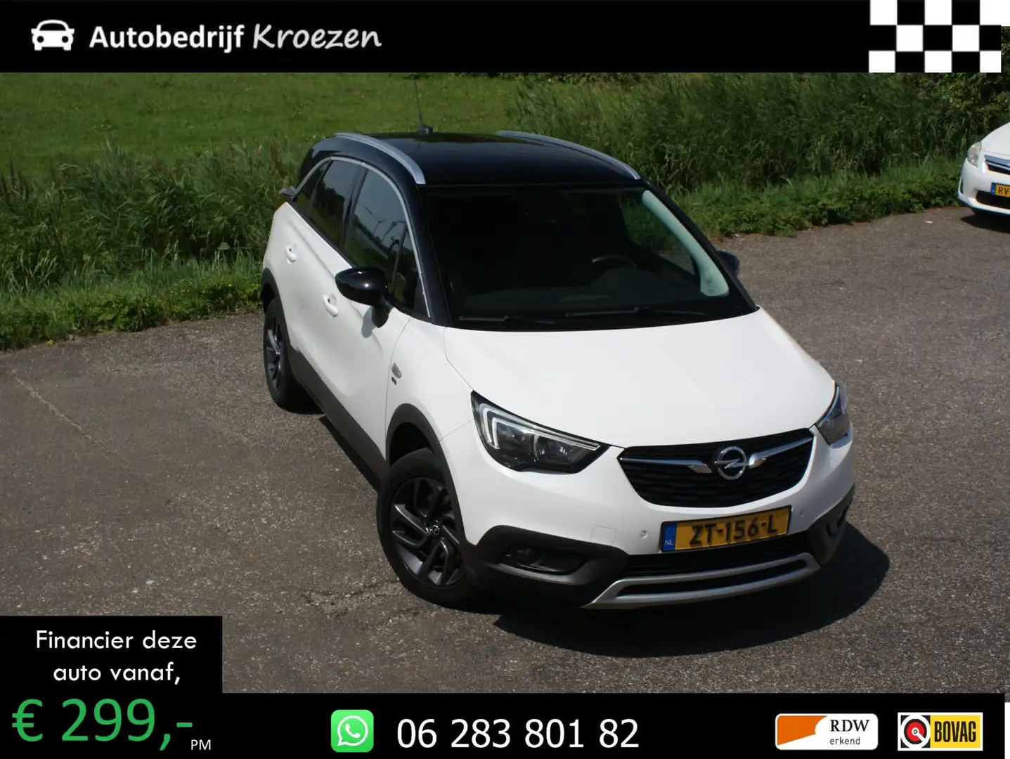 Opel Crossland X 1.2 Turbo 120 Jaar Edition | Automaat | Org NL | C Bianco - 1