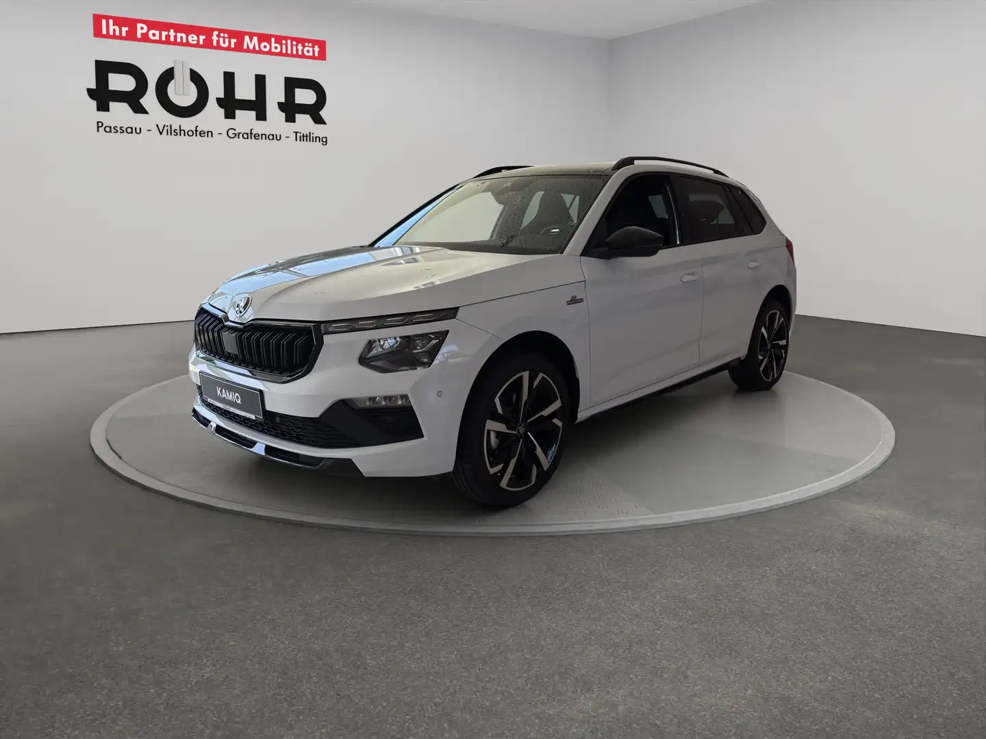 Skoda Kamiq Monte Carlo (AHK.Pano.beheizb.Frontscheibe.Kamera) Blanco - 2
