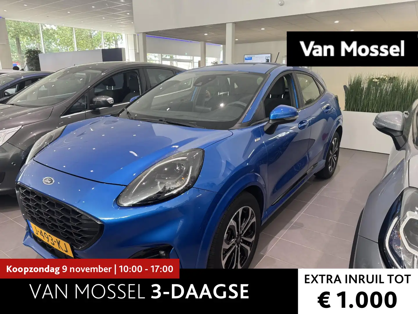 Ford Puma 1.0 EcoBoost ST-Line | Automaat | Carplay | Cruise Bleu - 1