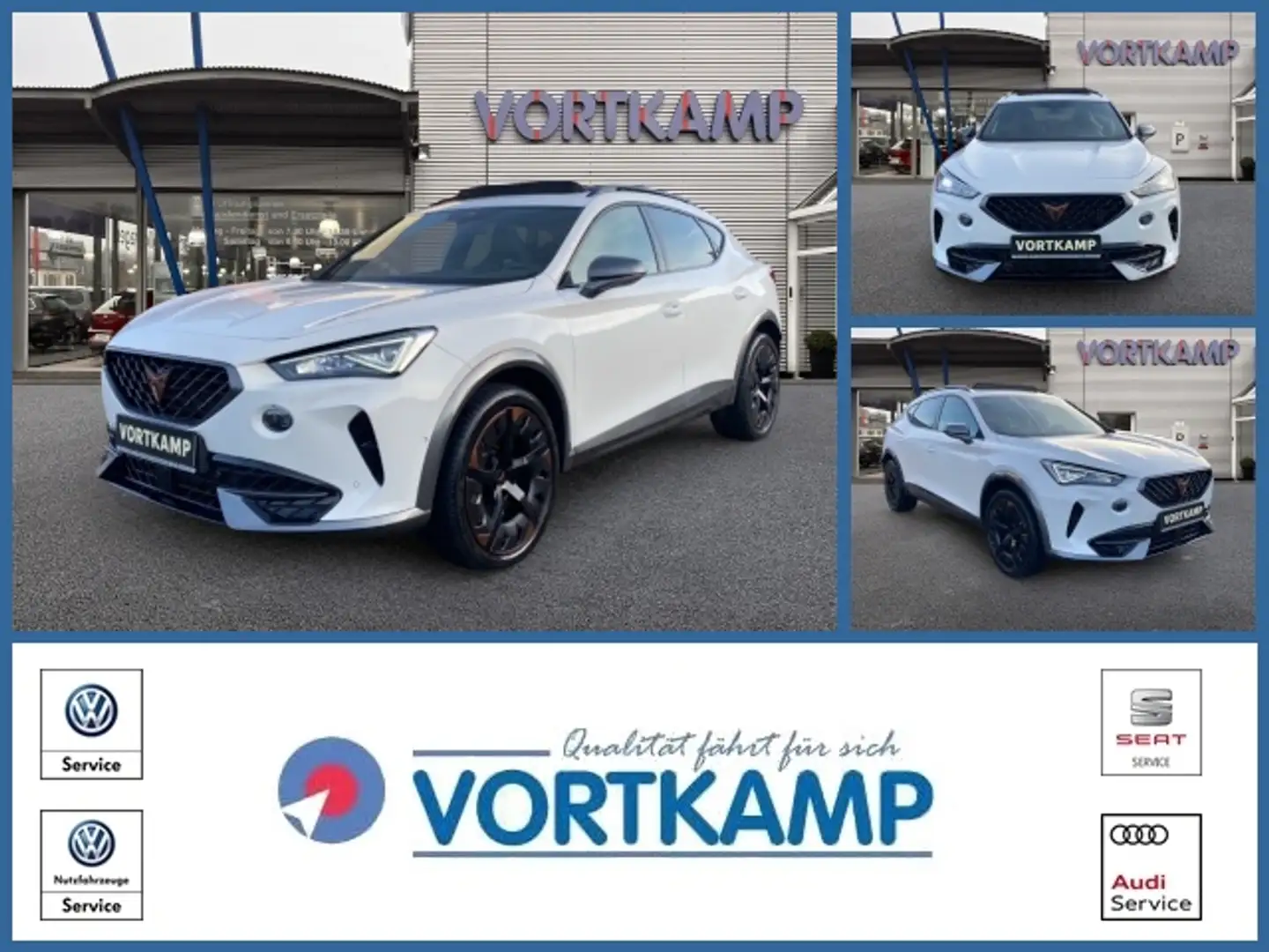 CUPRA Formentor VZ 4Drive AHK/Pano/BeatsAudio Weiß - 1