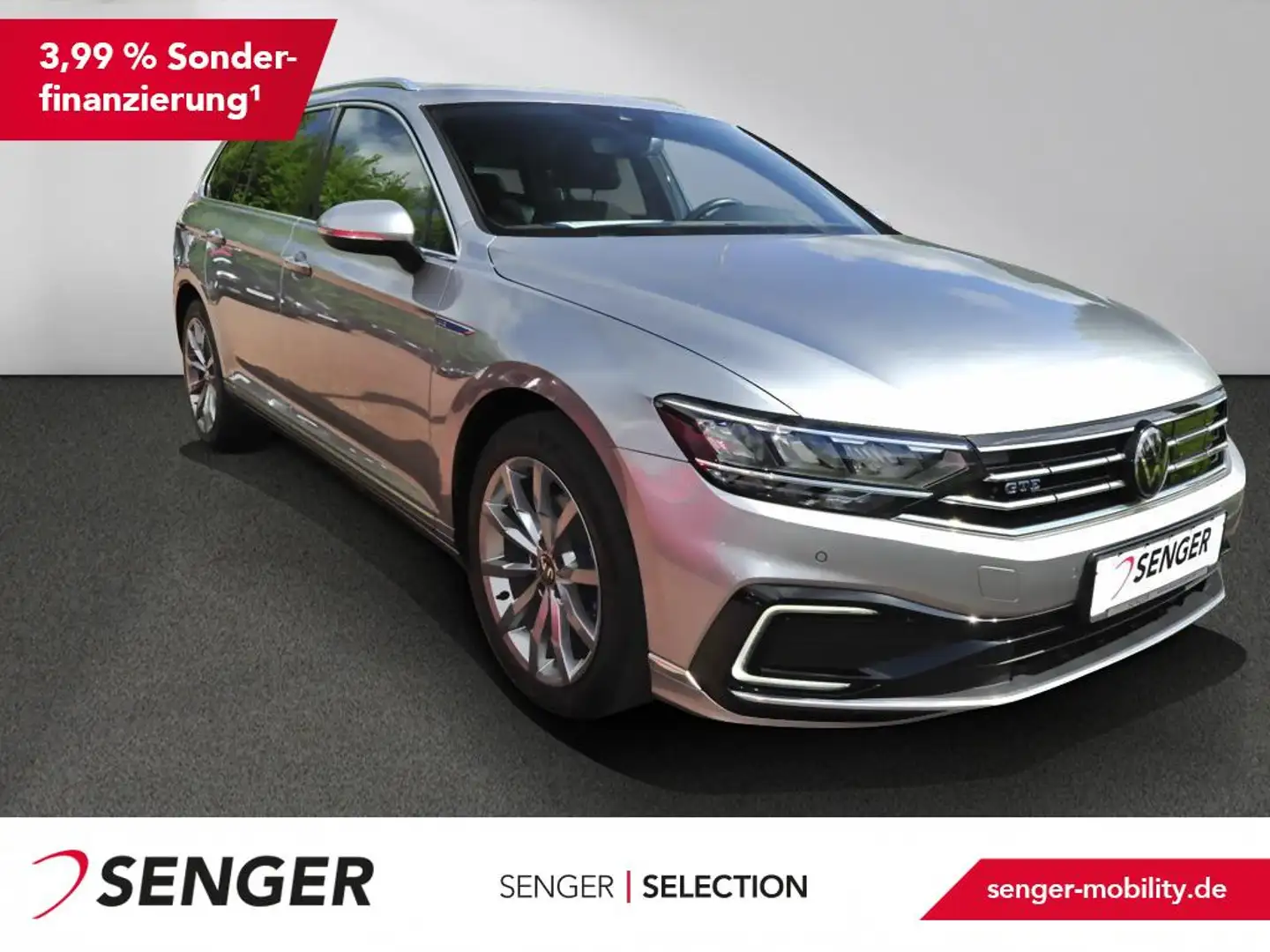Volkswagen Passat Variant 1,4 TSI GTE DSG Navi LED ACC SHZ Silber - 1