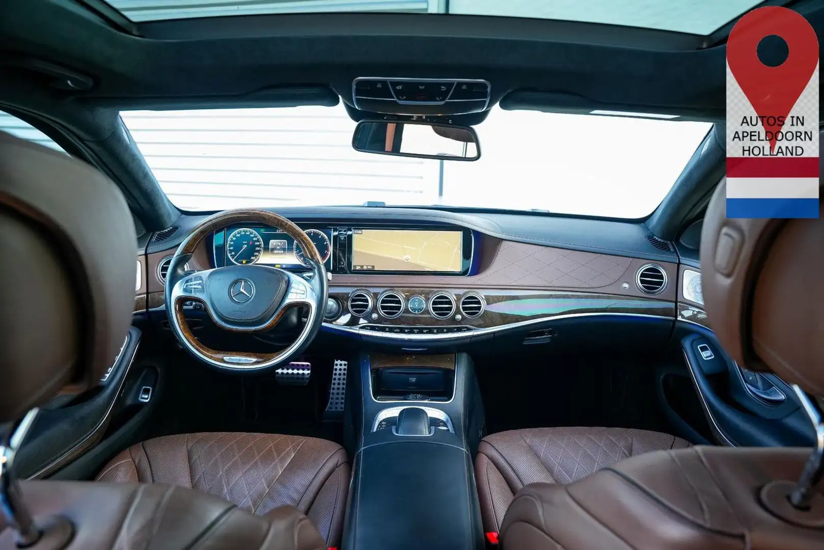 Mercedes-Benz S 500 4Matic Lang Edition 1 Maybach pakket stoel Schwarz - 2