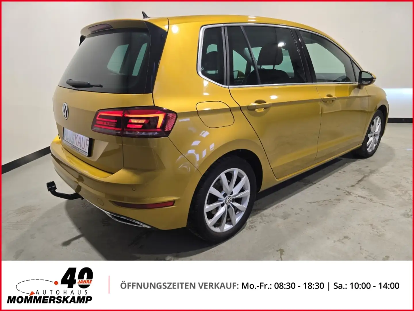 Volkswagen Golf Sportsvan VII Highline 1.5 TSI ACT+AHK+Massagesitze+SitzHZG+ Jaune - 2