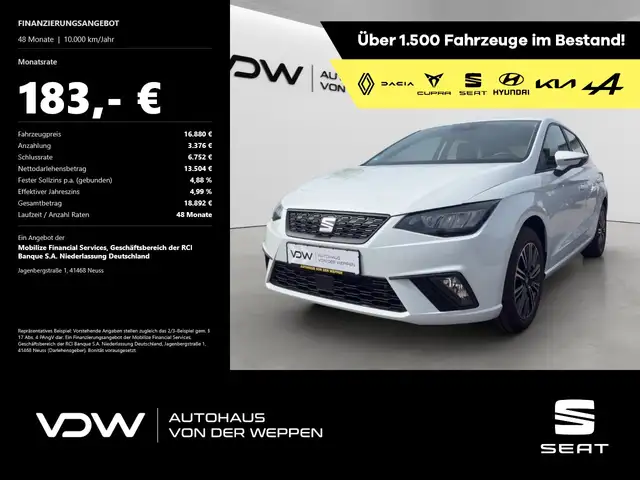 SEAT Ibiza TSI DSG Style Edition Navi FullLink Climat