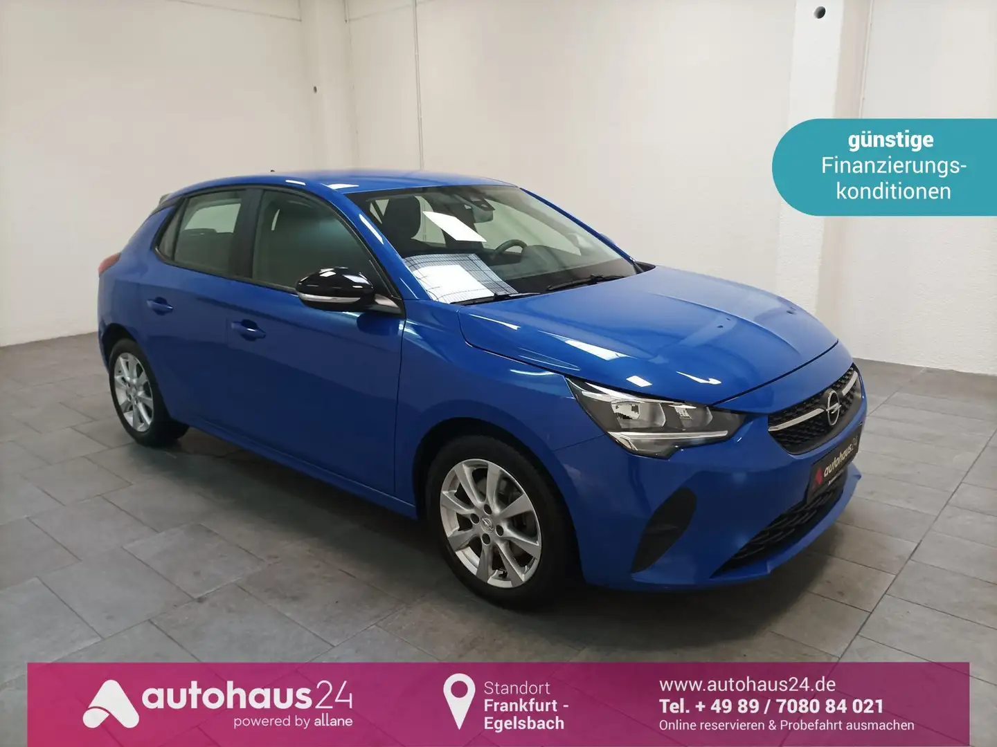 Opel Corsa F 1.2 Edition Bluetooth|PDC|Spurhaltea. Bleu - 1