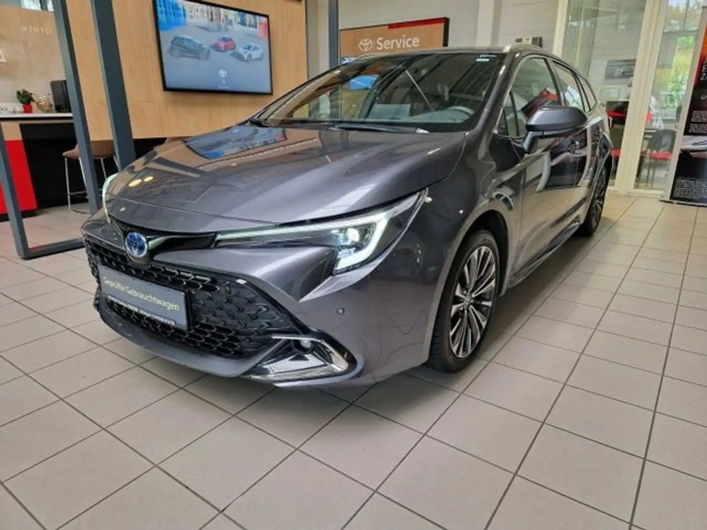 Toyota Corolla Touring Sports Hybrid 2.0 Team D AHK Navi Digitale Grau - 1