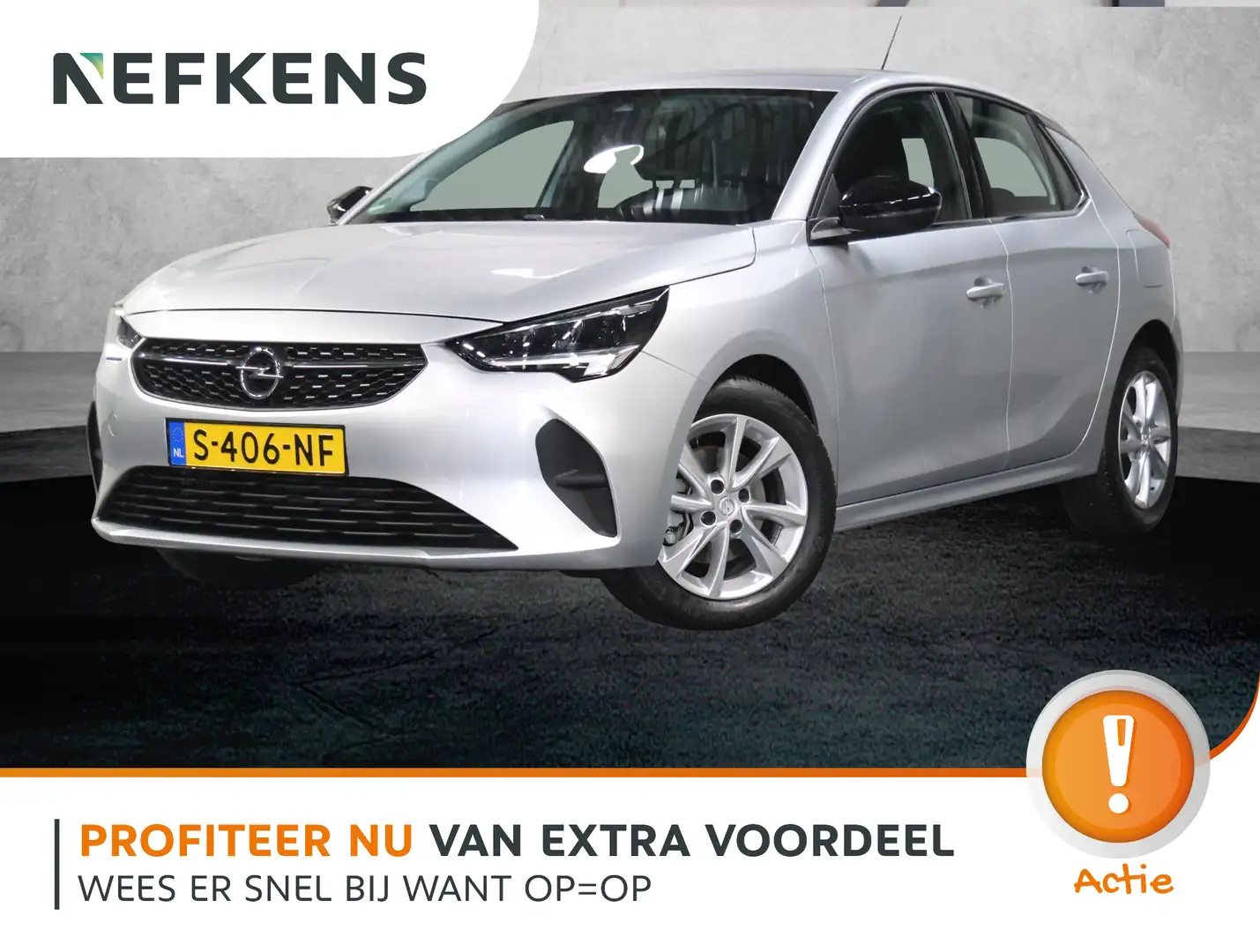 Opel Corsa 1.2 100PK Level 3 | 1ste eigenaar |  AppleCarplay/ Grijs - 1
