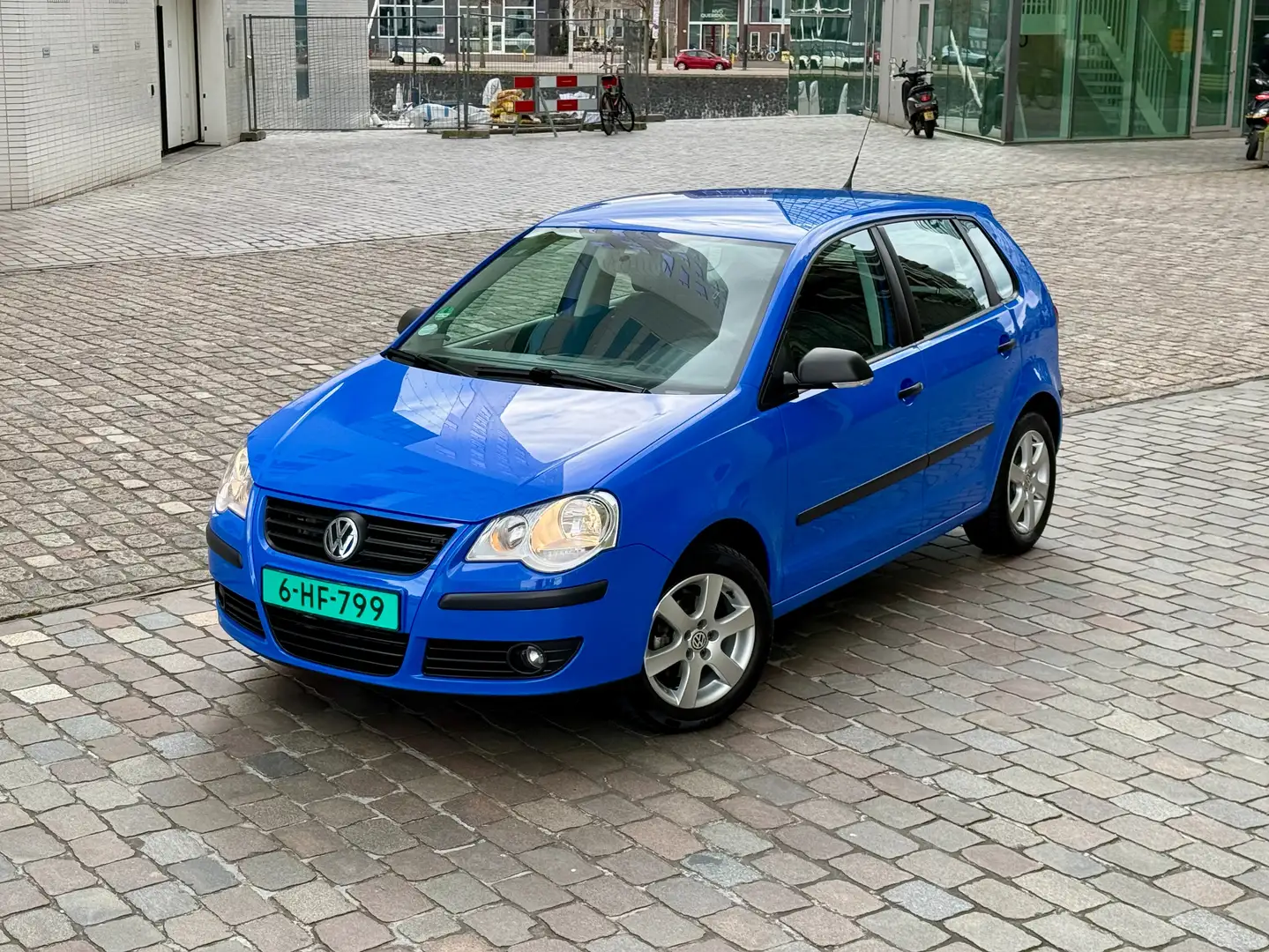 Volkswagen Polo 1.2 | 1e Eig. | 23.750km | Airco | 5-drs | NIEUW! Blauw - 1