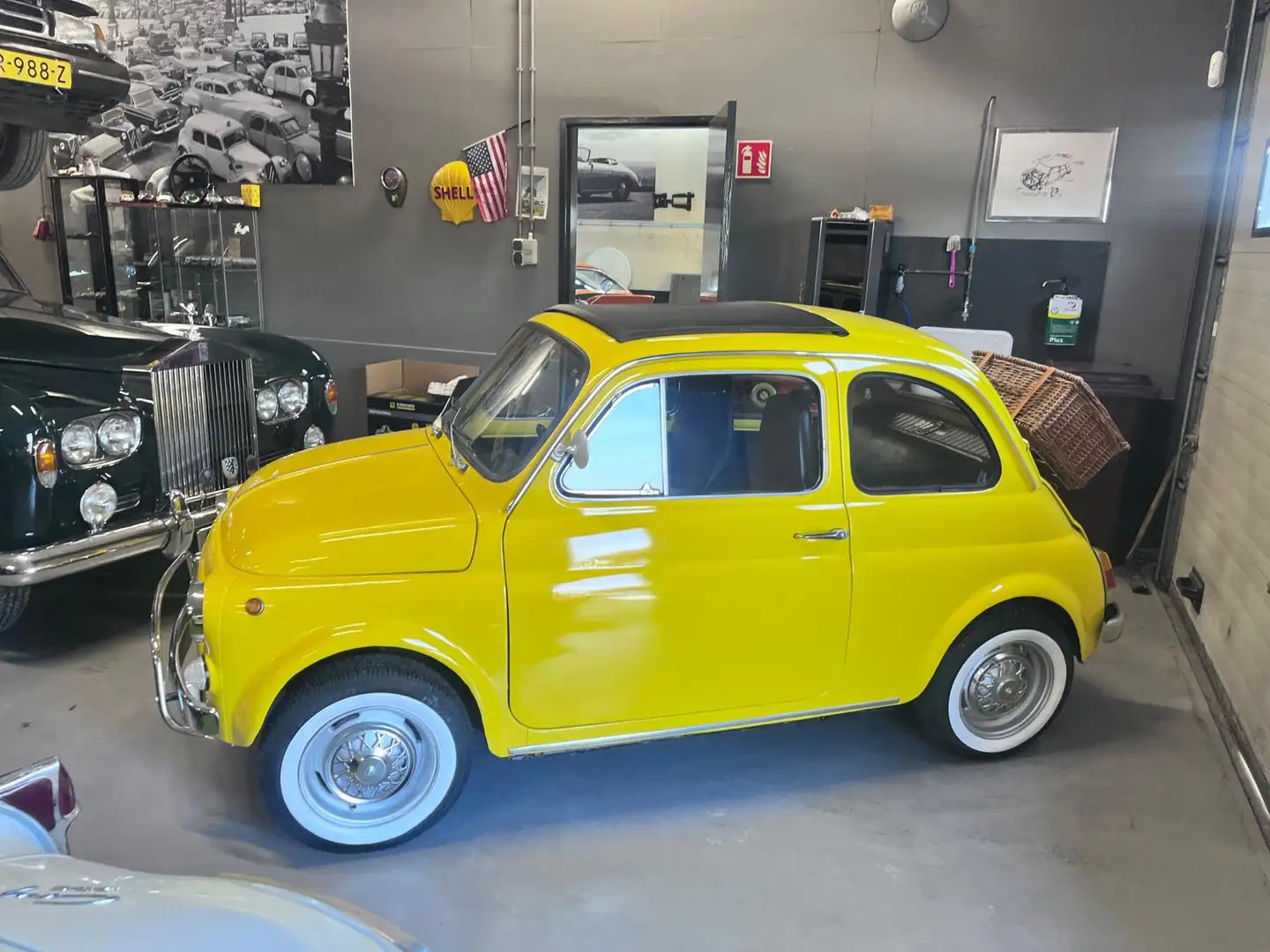 Fiat 500 500 Geel - 1