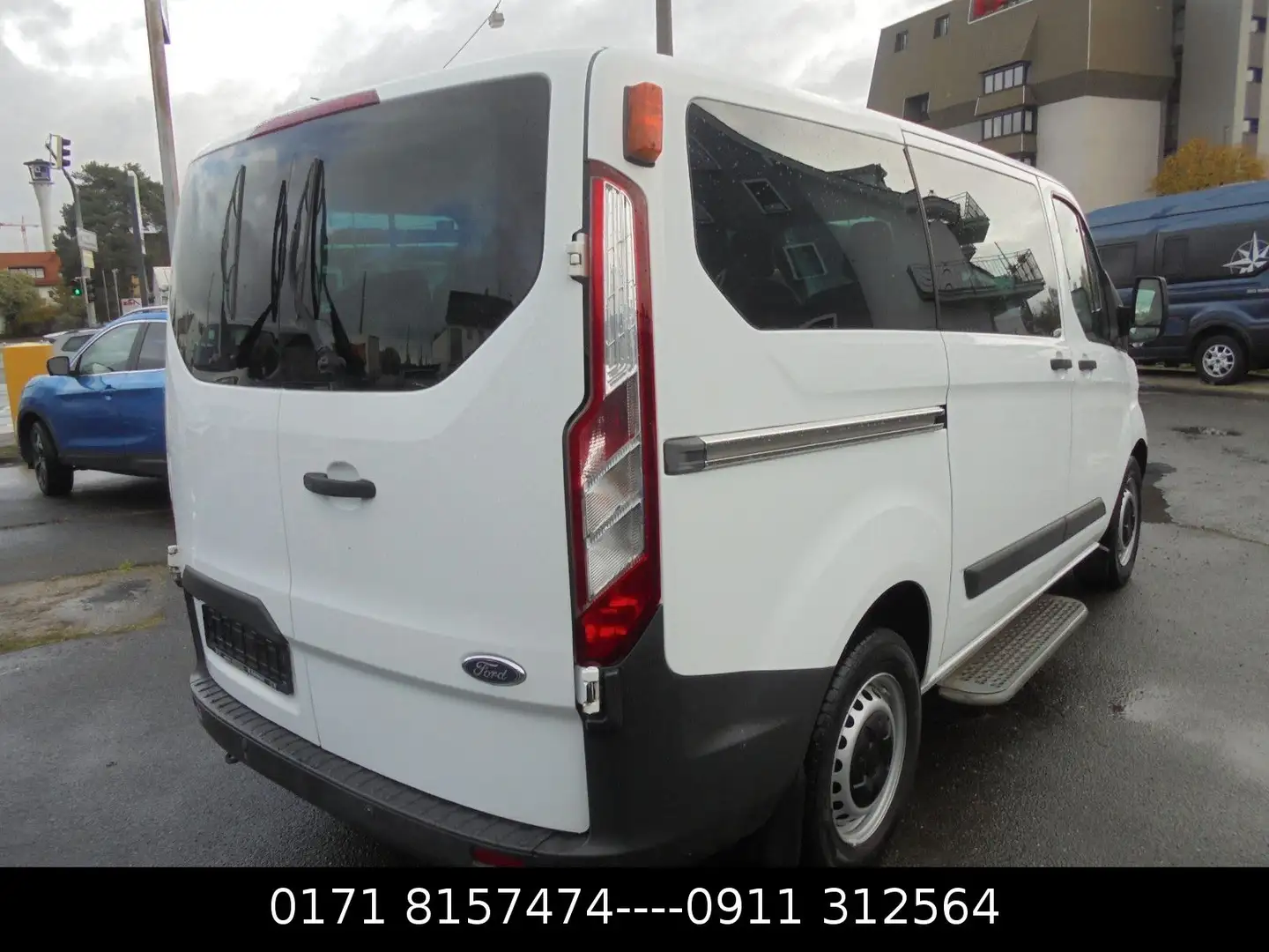 Ford Transit Custom Kombi 300 L1 Weiß - 2