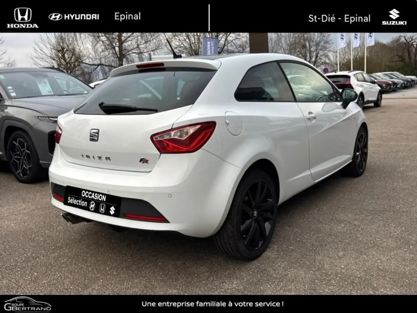 SEAT Ibiza 1.2 TSI 110ch FR Blanc - 2