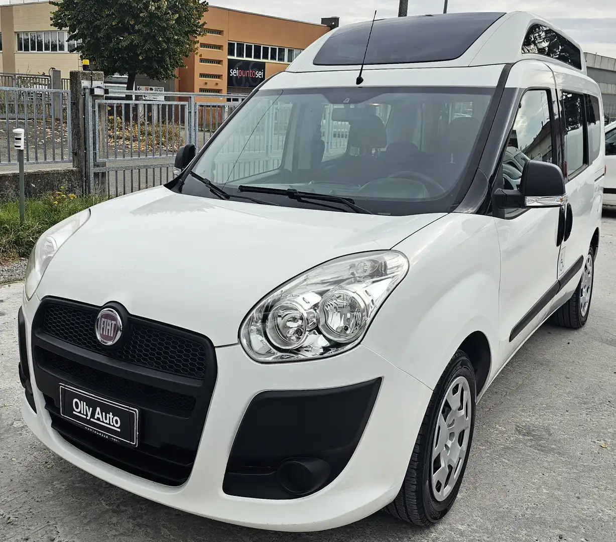 Fiat Doblo Doblo 1.4 16v MyLife TRASPORTO DISABILI GPL Bianco - 1