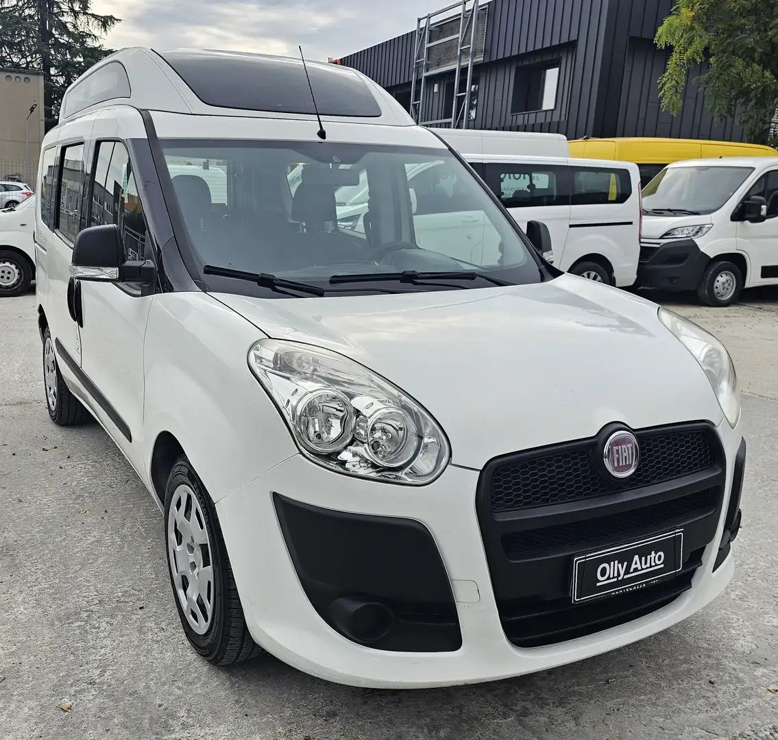 Fiat Doblo Doblo 1.4 16v MyLife TRASPORTO DISABILI GPL Bianco - 2