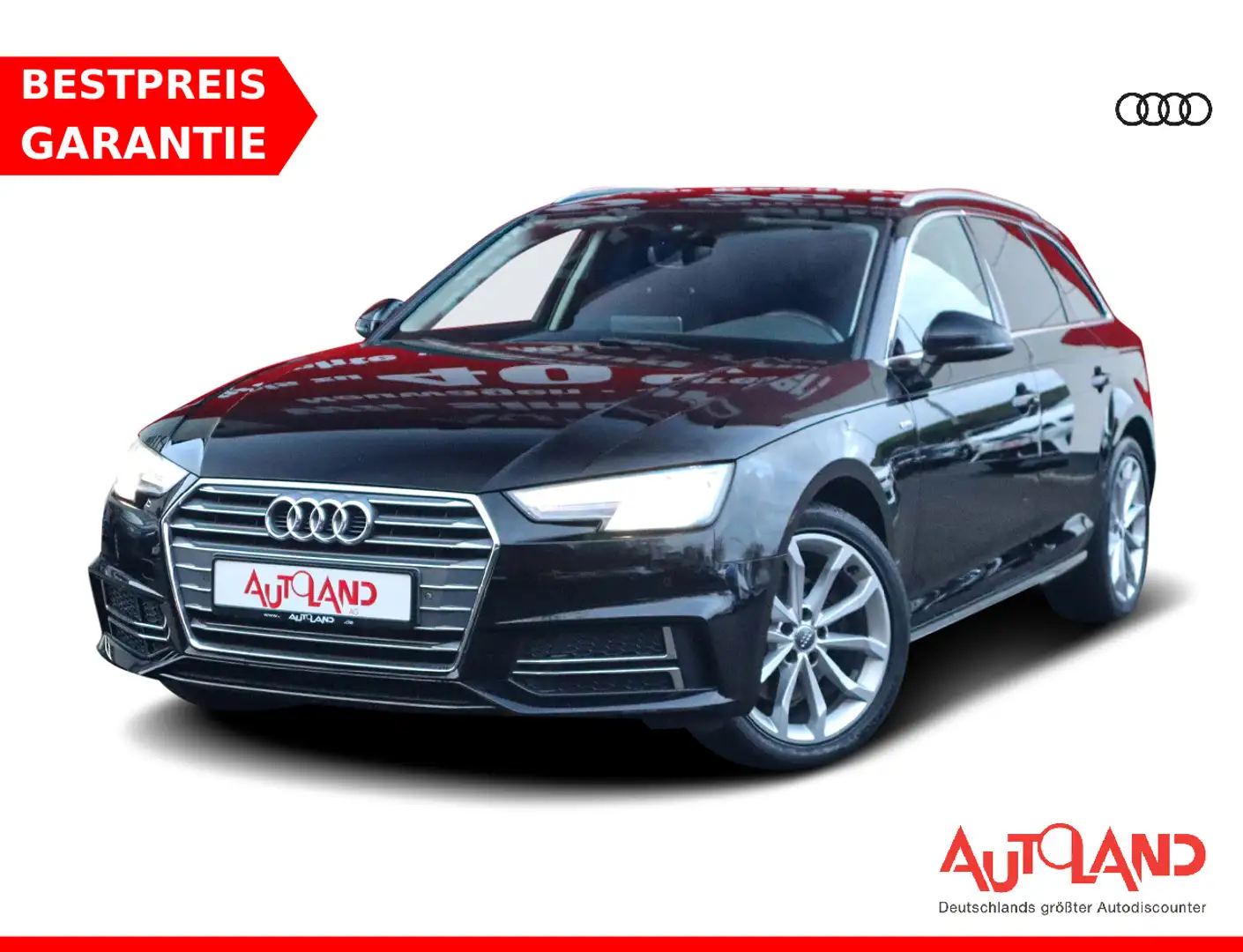 Audi A4 Avant 1.4 TFSI sport S-Line AHK Bi-Xenon Navi Schwarz - 1