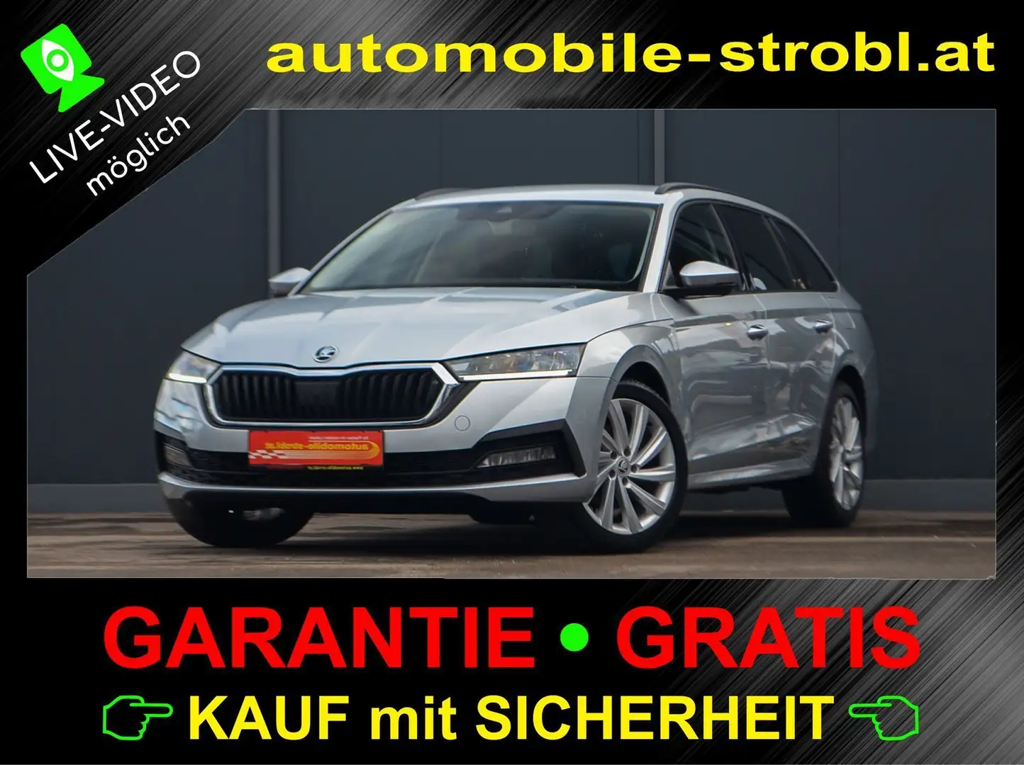Skoda Octavia Kombi 1,4 iV DSG * Top-Ausstatt * Garantie * Silber - 1