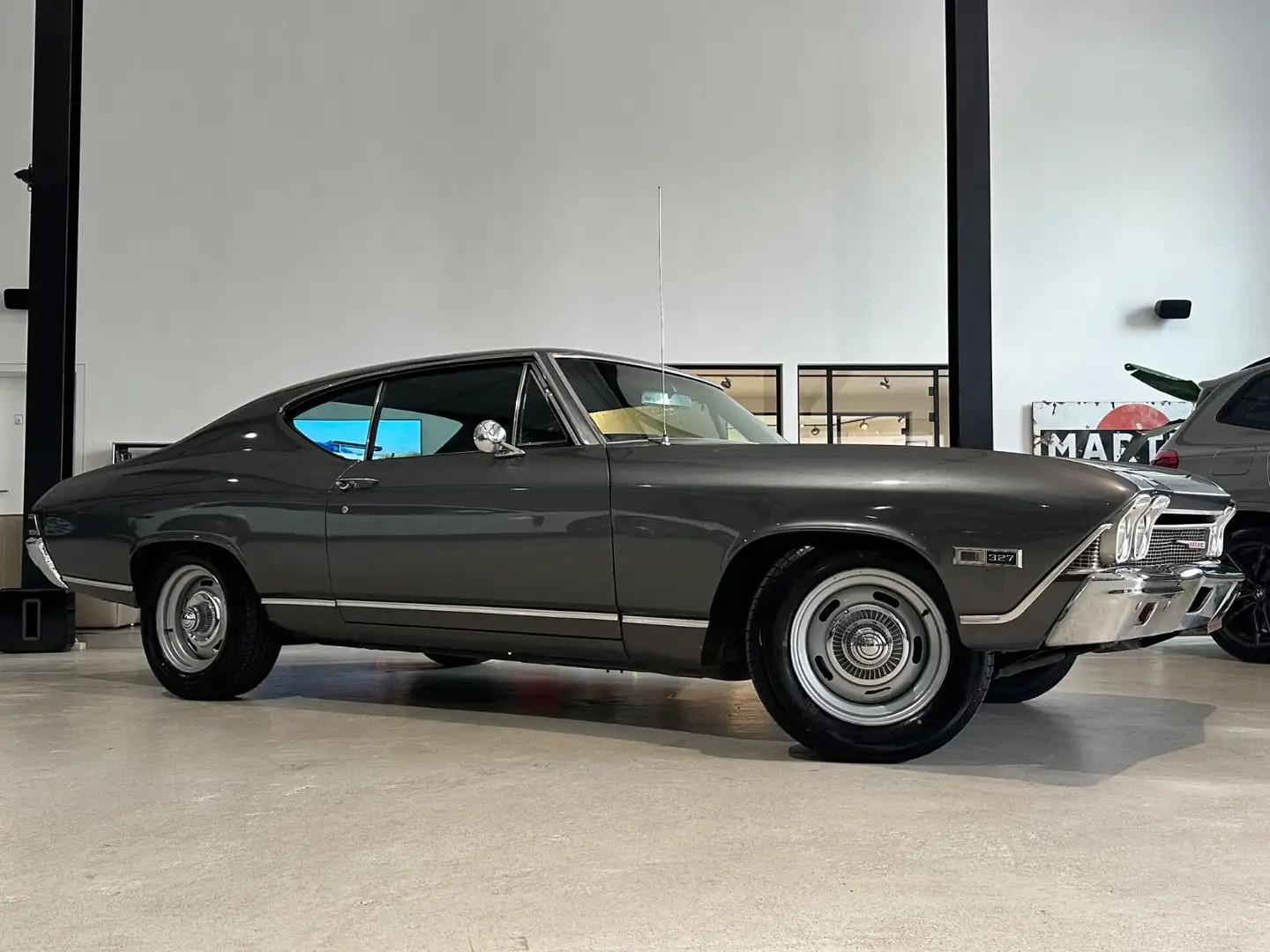 Chevrolet Chevelle Malibu V8 Coupe*H-Kennzeichen,Oldtimer* Grau - 2