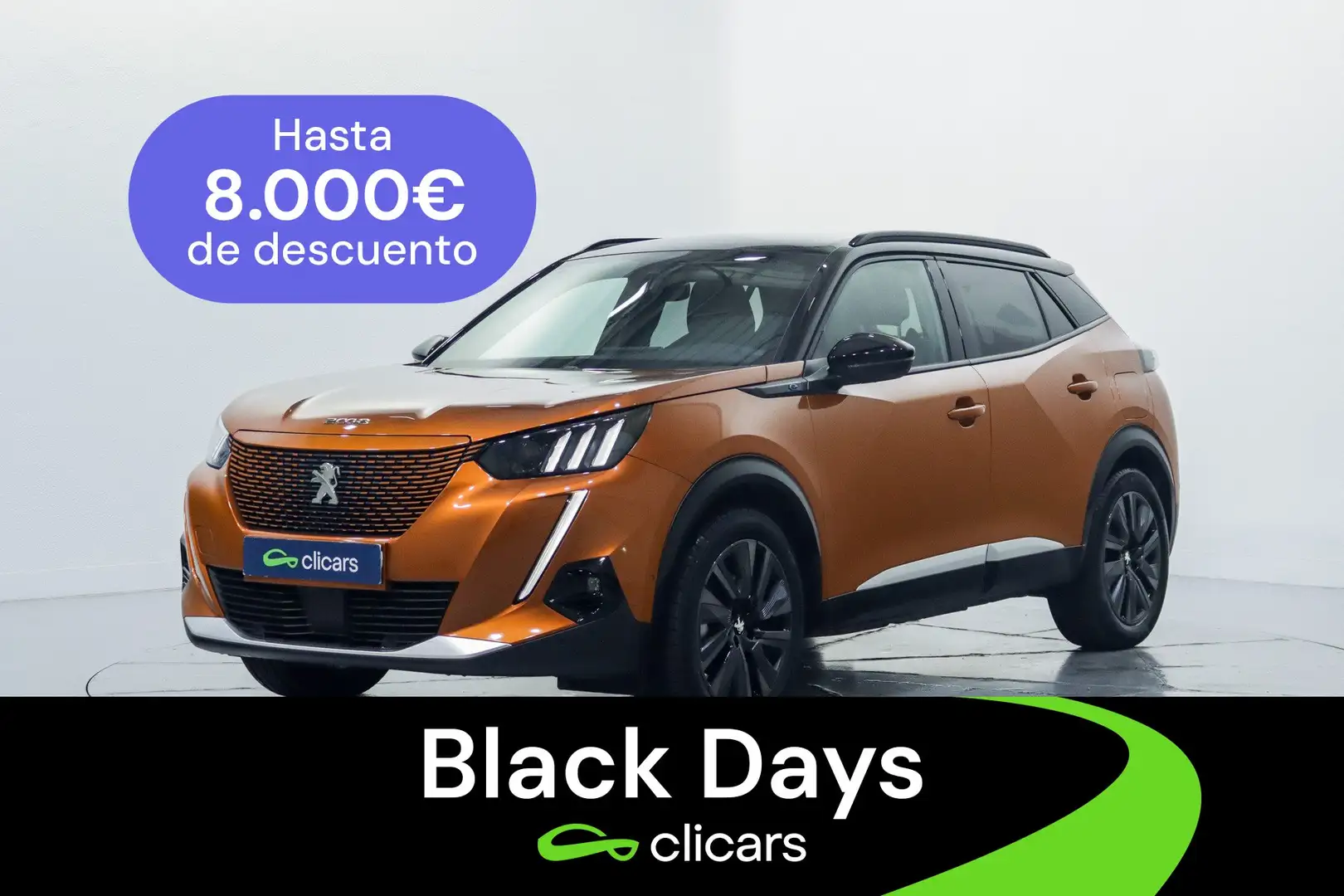Peugeot 2008 GT Pack Eléctrico 100kW Orange - 1