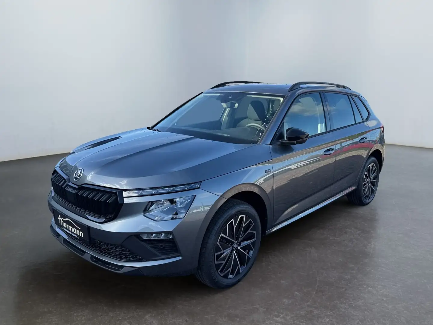 Skoda Kamiq Selection 1.0 TSI AHK,Sitzheiz.,Rückfahrkam Gris - 2