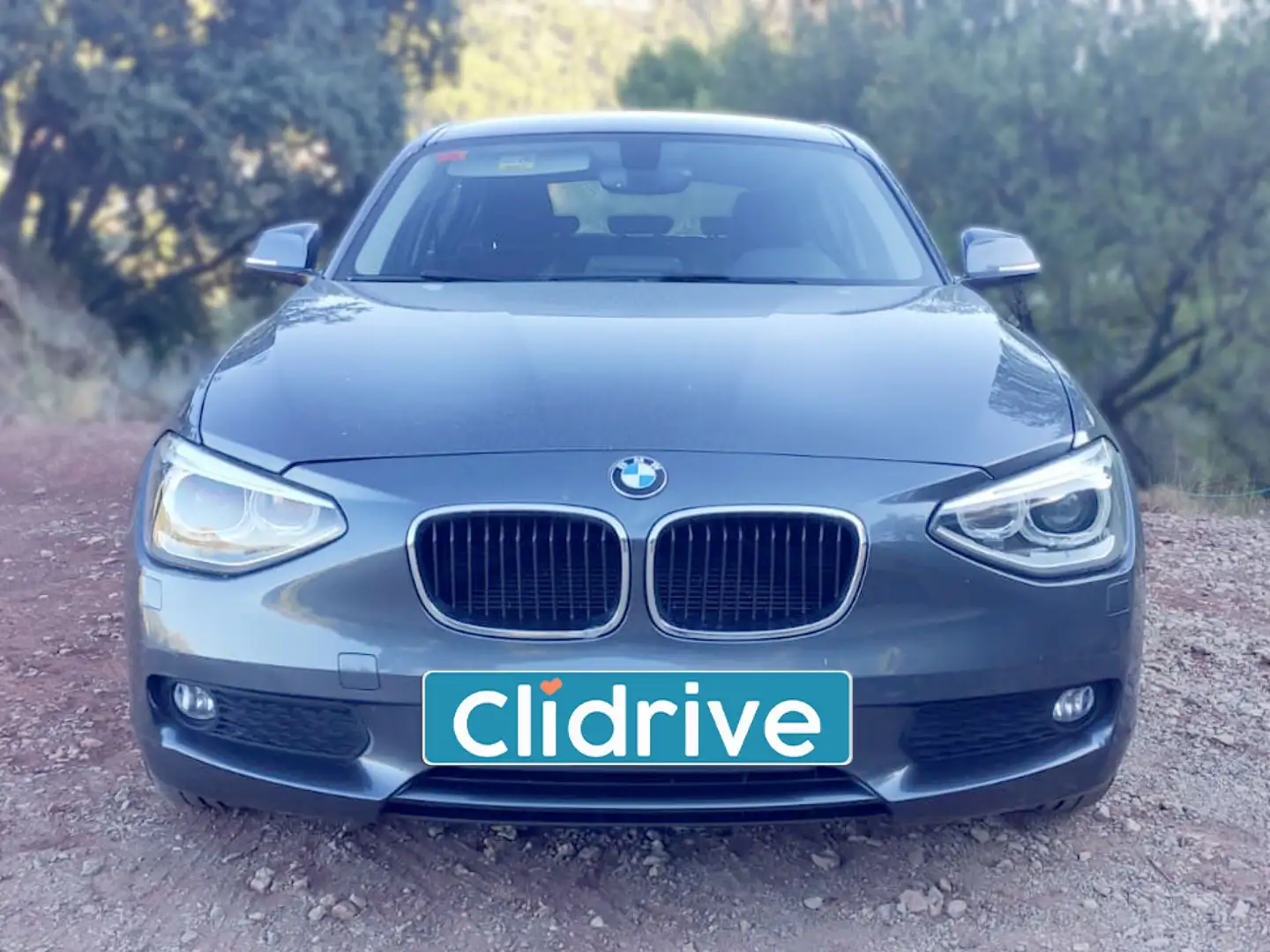 BMW 118 118d Gris - 2