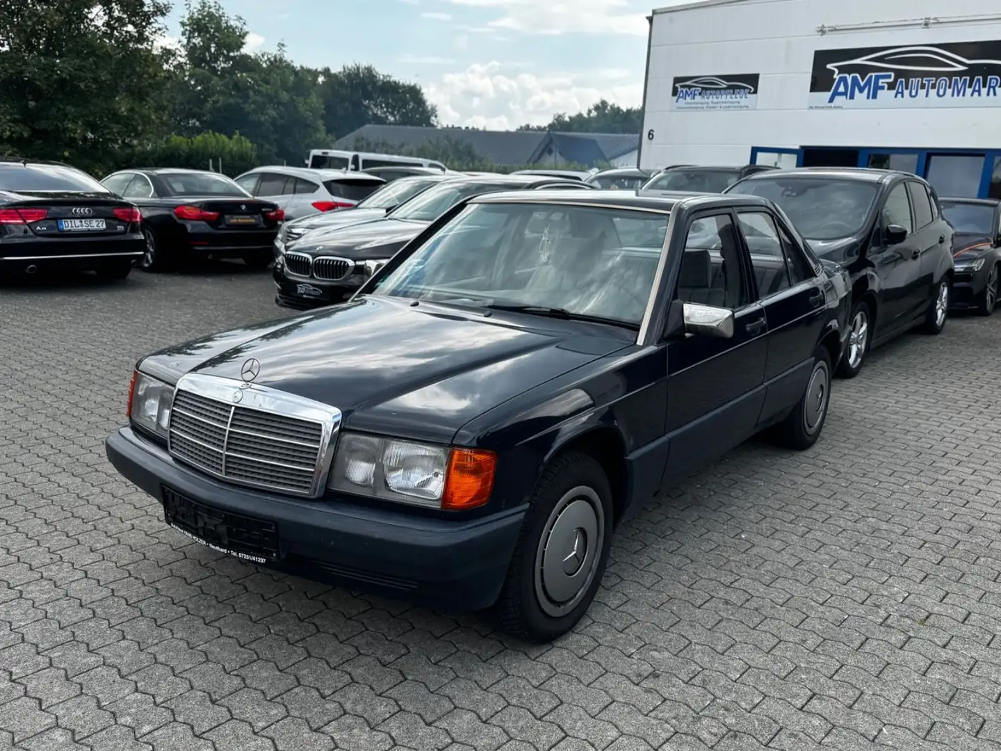 Mercedes-Benz 190 H Kennzeichen 2.0 Automatik Blau - 1