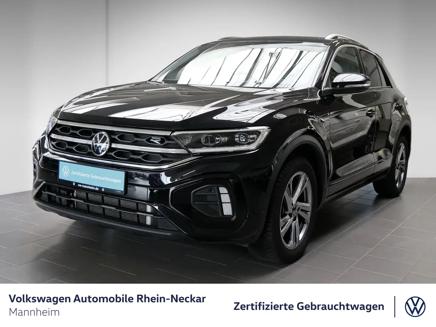 Volkswagen T-Roc 1.5 TSI R-Line DSG Navi AHK Kamera uvm Schwarz - 2