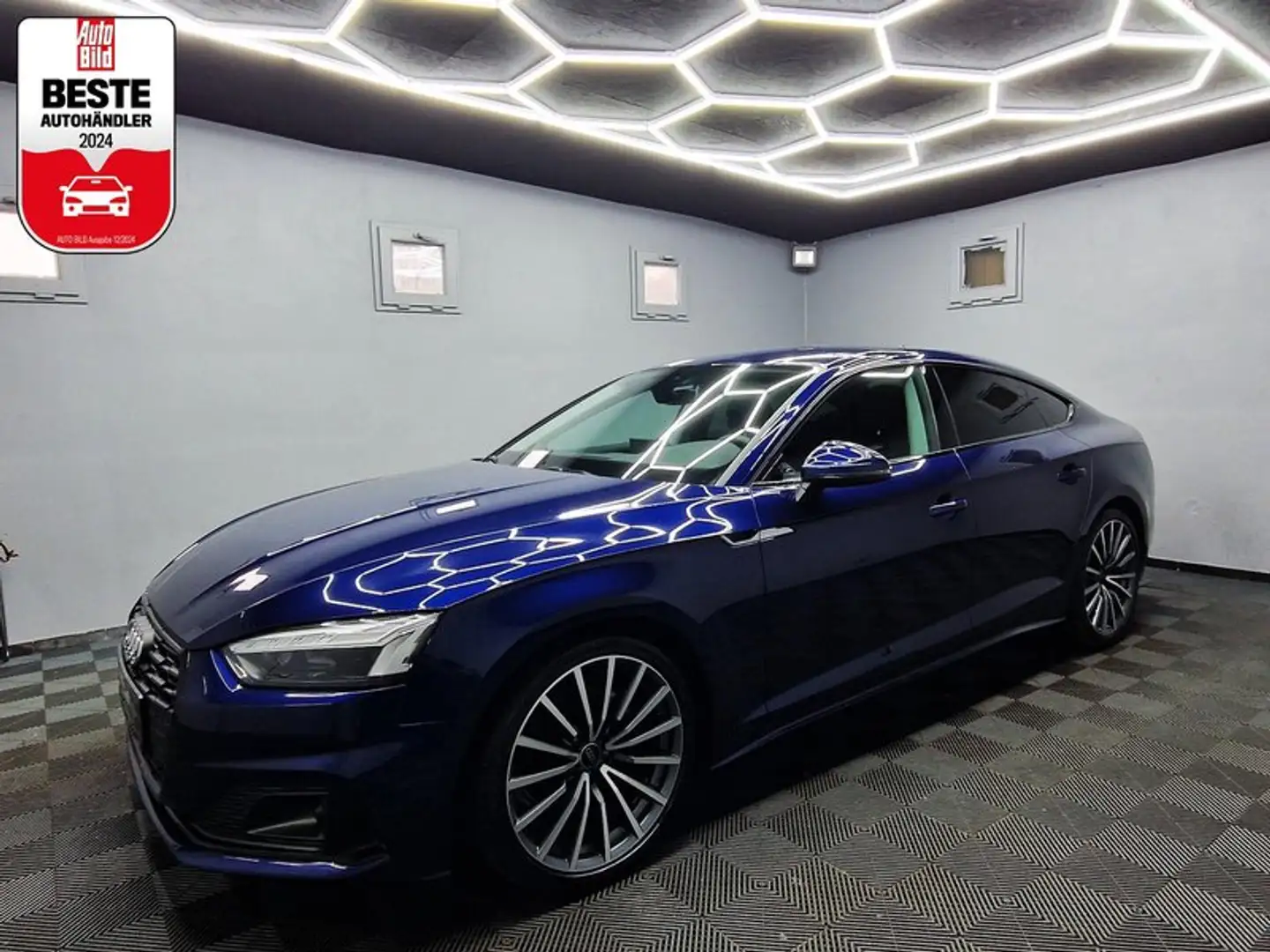 Audi A5 Sportback 35 TFSI advanced|AUTOM|LEDER|NAVI|LED Azul - 1