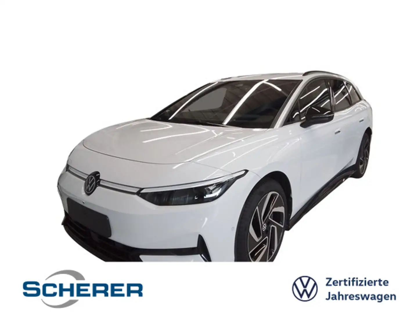 Volkswagen ID.7 Tourer Pro 77kWH MATRIX WÄRMEPU. AHK 360° Weiß - 1
