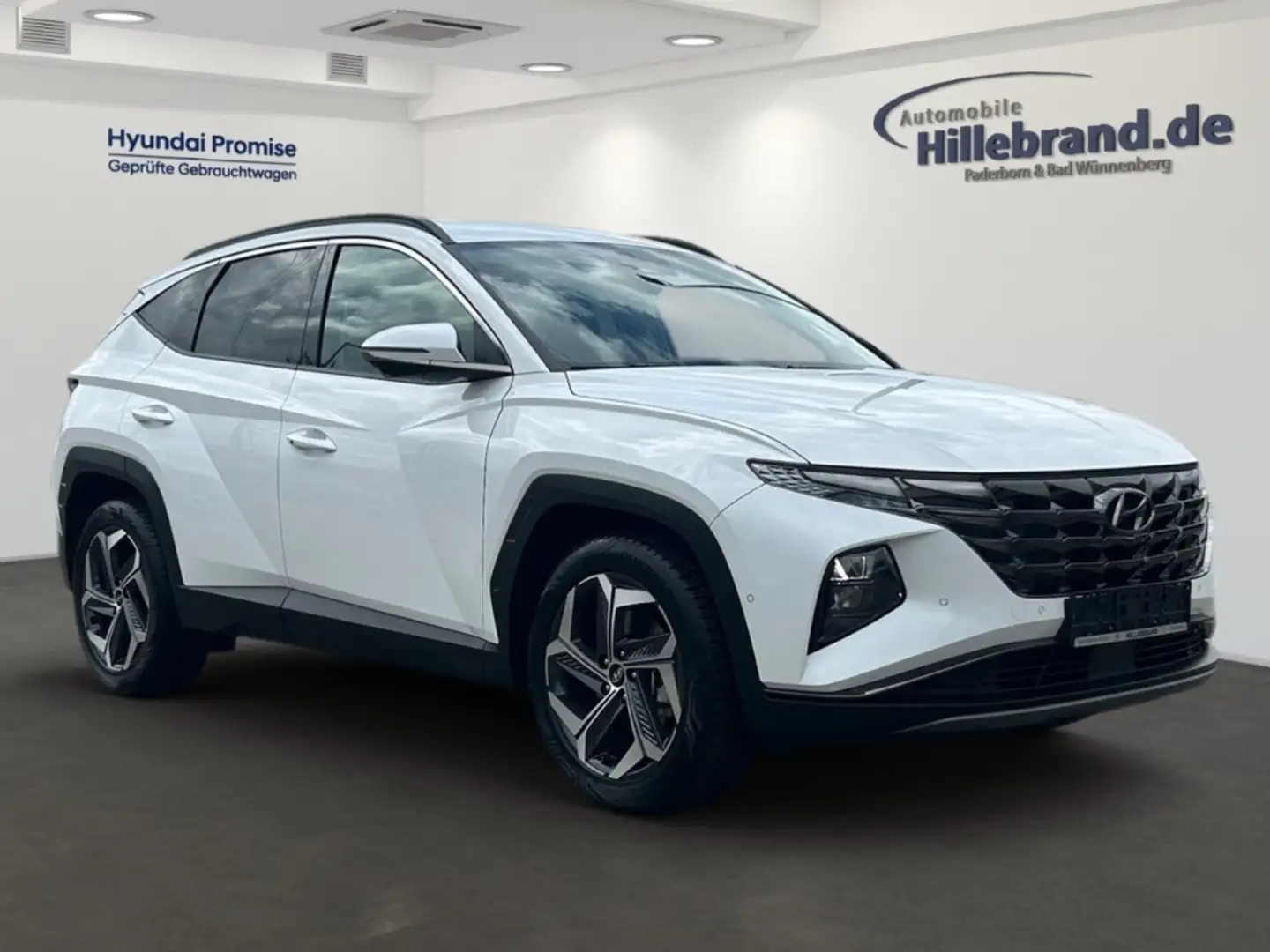 Hyundai TUCSON Prime Hybrid 2WD 1.6 T-GDI EU6d Navi Leder Digital Weiß - 2