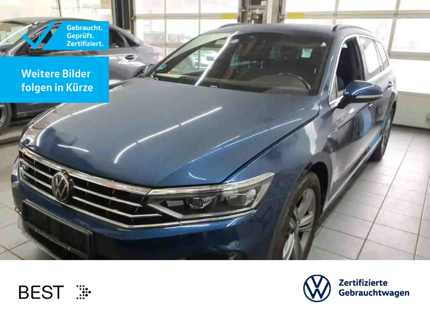 Volkswagen Passat Variant 2.0 TSI DSG R-LINE*AHK*PANO*IQ.LI Blau - 1
