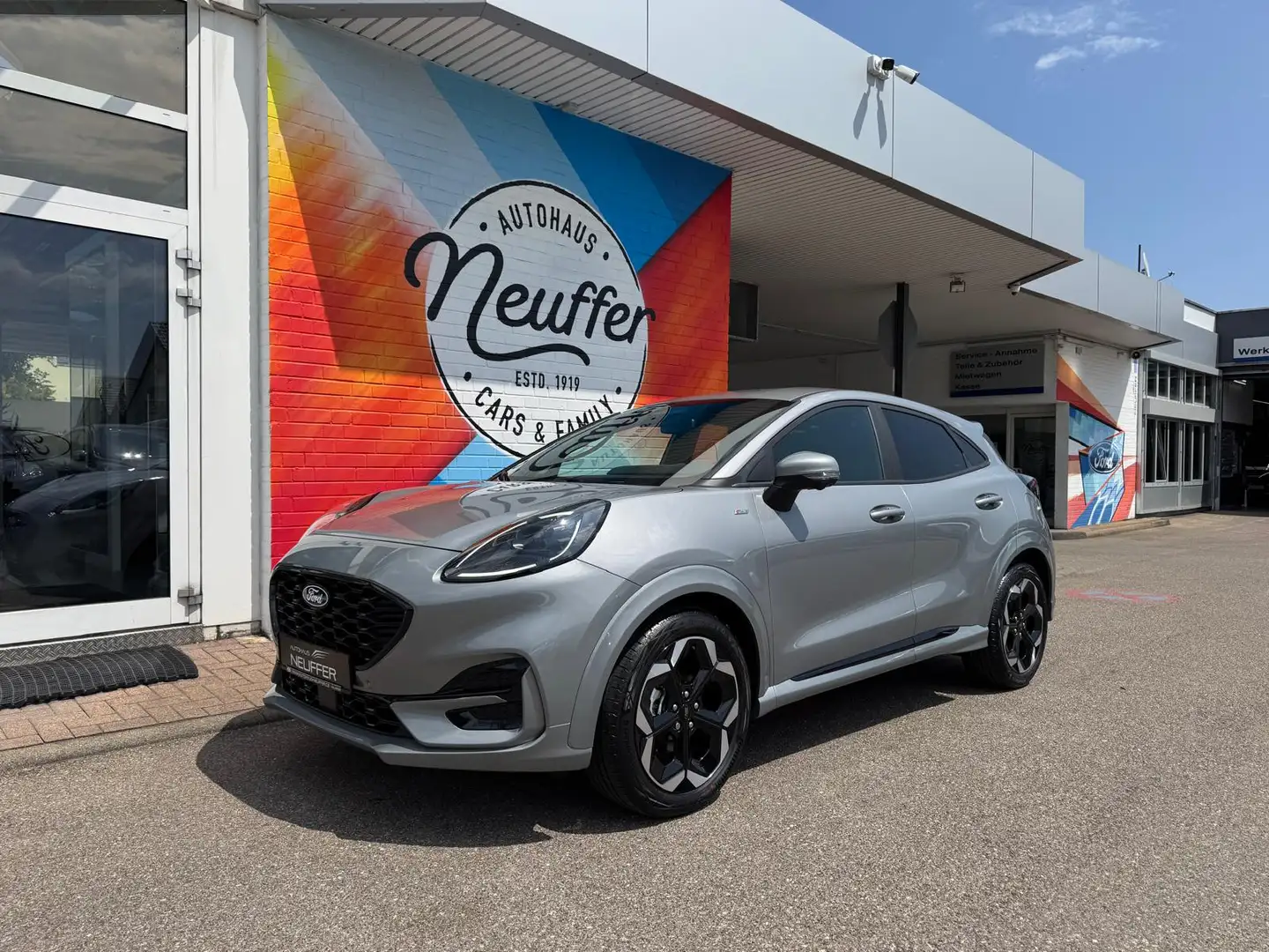 Ford Puma Hybrid ST-Line X/ACC/Key-Free/Induktion Zilver - 1