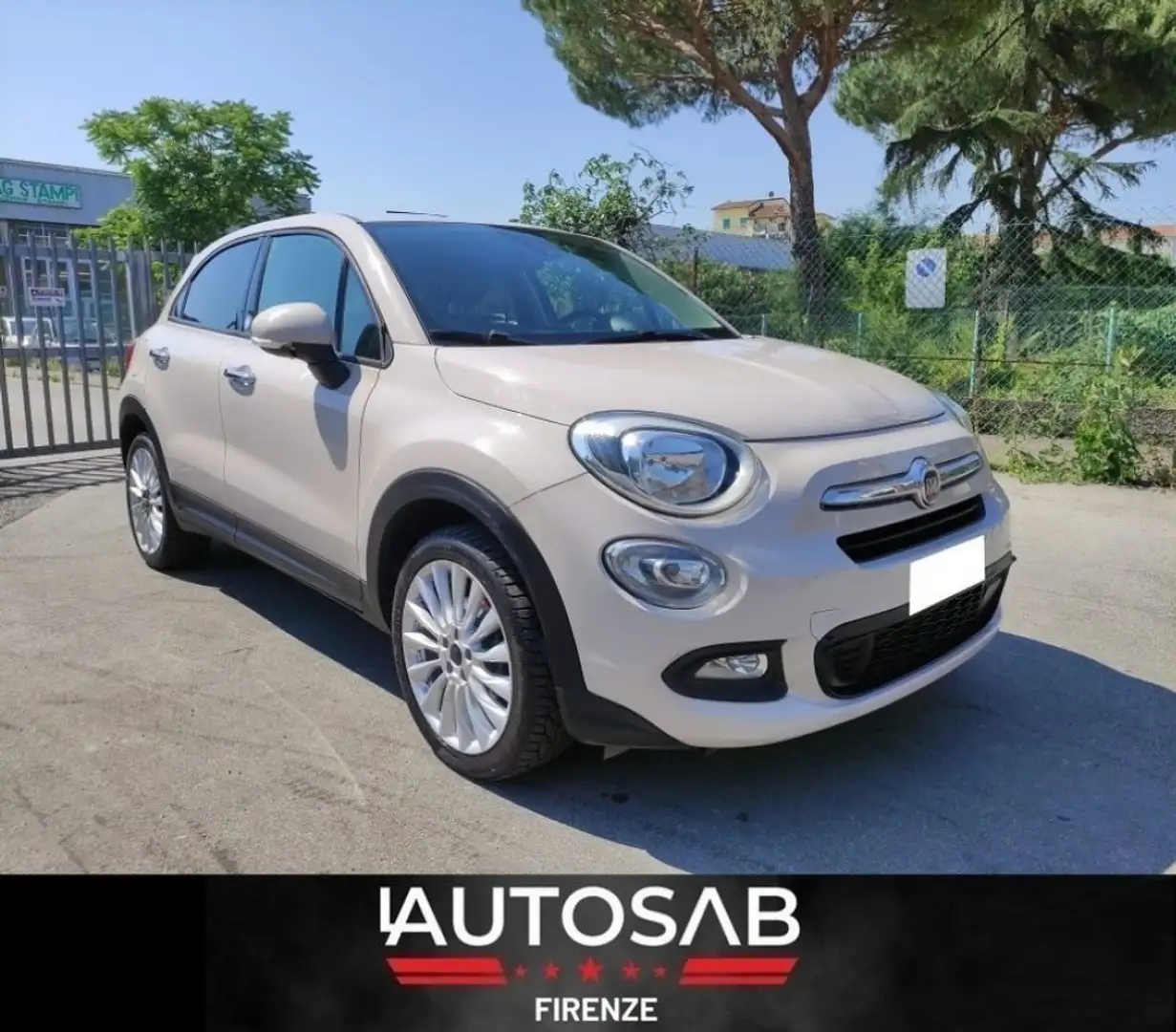 Fiat 500X 1.4 MultiAir 140 CV Lounge Neopatentati! Wit - 1