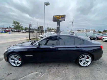 Blue 2012 BMW 7 Series Sedan All-Wheel Drive 6-Speed Automatic
