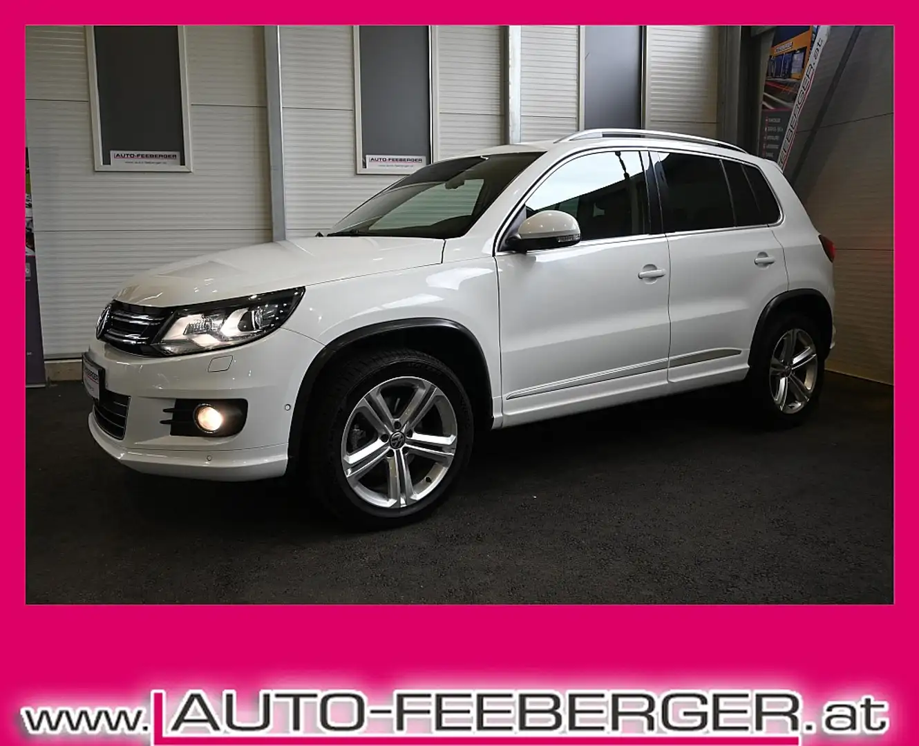Volkswagen Tiguan 2,0 TDI SCR Sky Xenon,R-Line,Xenon,Alcantara,Te... Wit - 1
