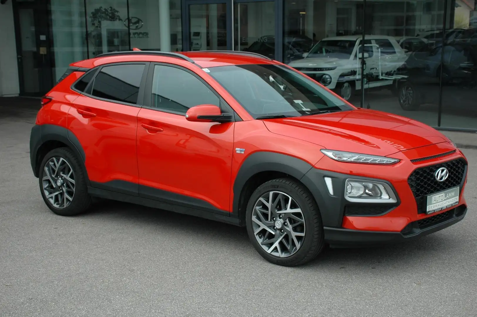 Hyundai KONA 1,6 GDI Hybrid Level 3 Plus DCT Aut. +AV Orange - 2