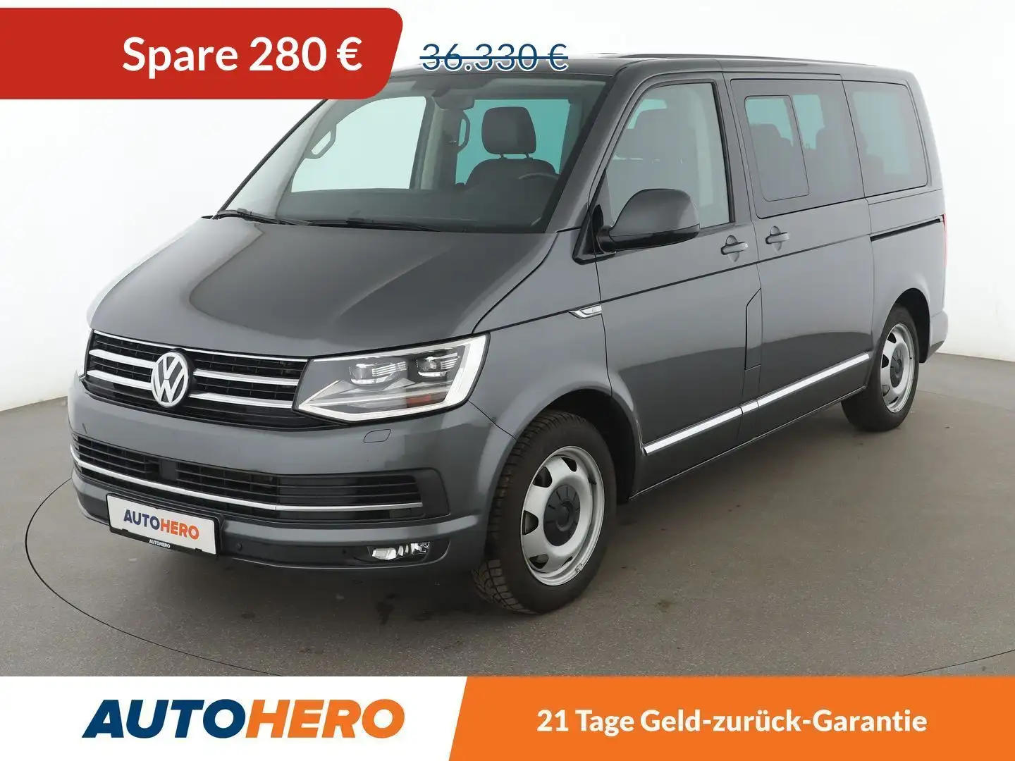 Volkswagen T6 Multivan 2.0 TDI Highline *CAM*ACC*PDC*SHZ* Gris - 1
