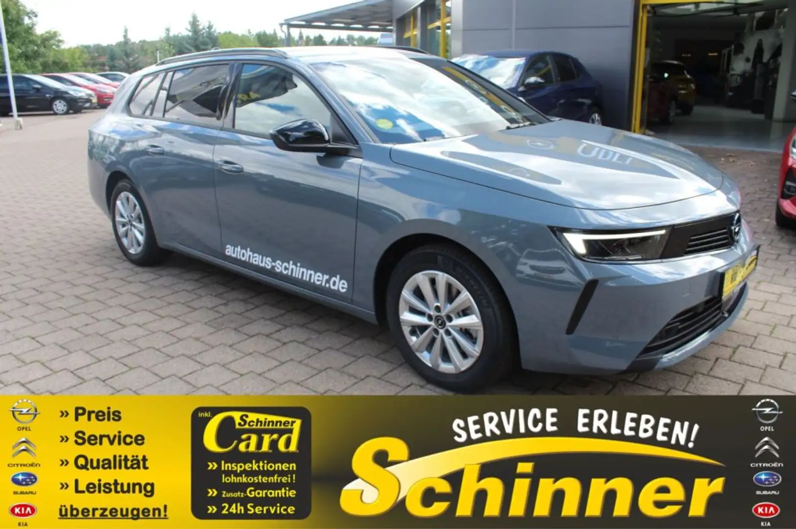 Opel Astra Sports Tourer 1.2 Turbo Edition Gris - 1