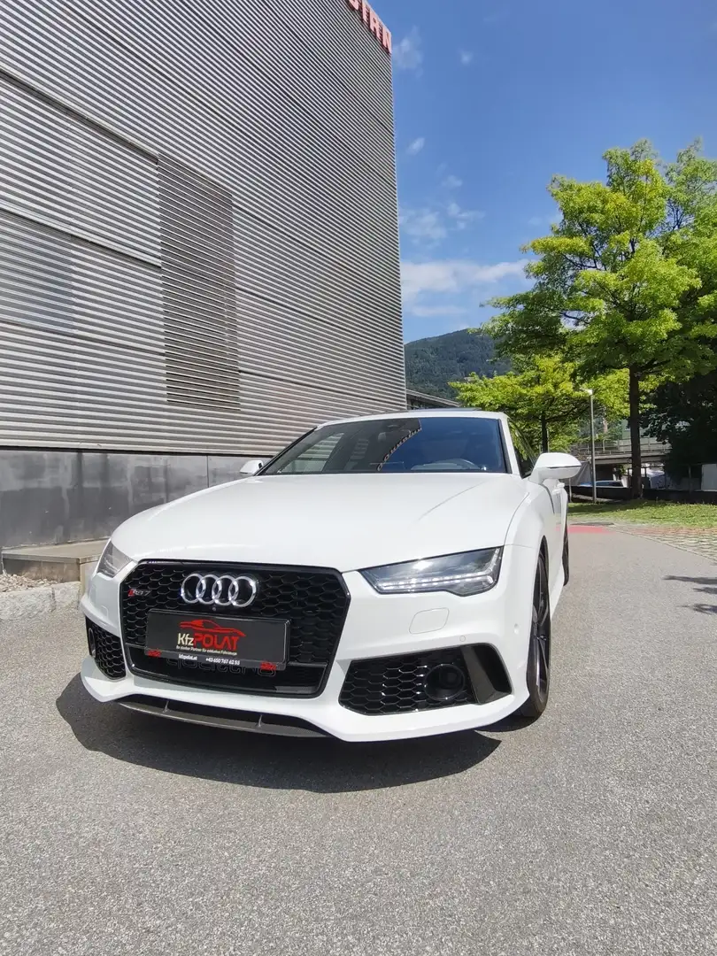 Audi RS7 4.0 TFSI quattro Weiß - 1