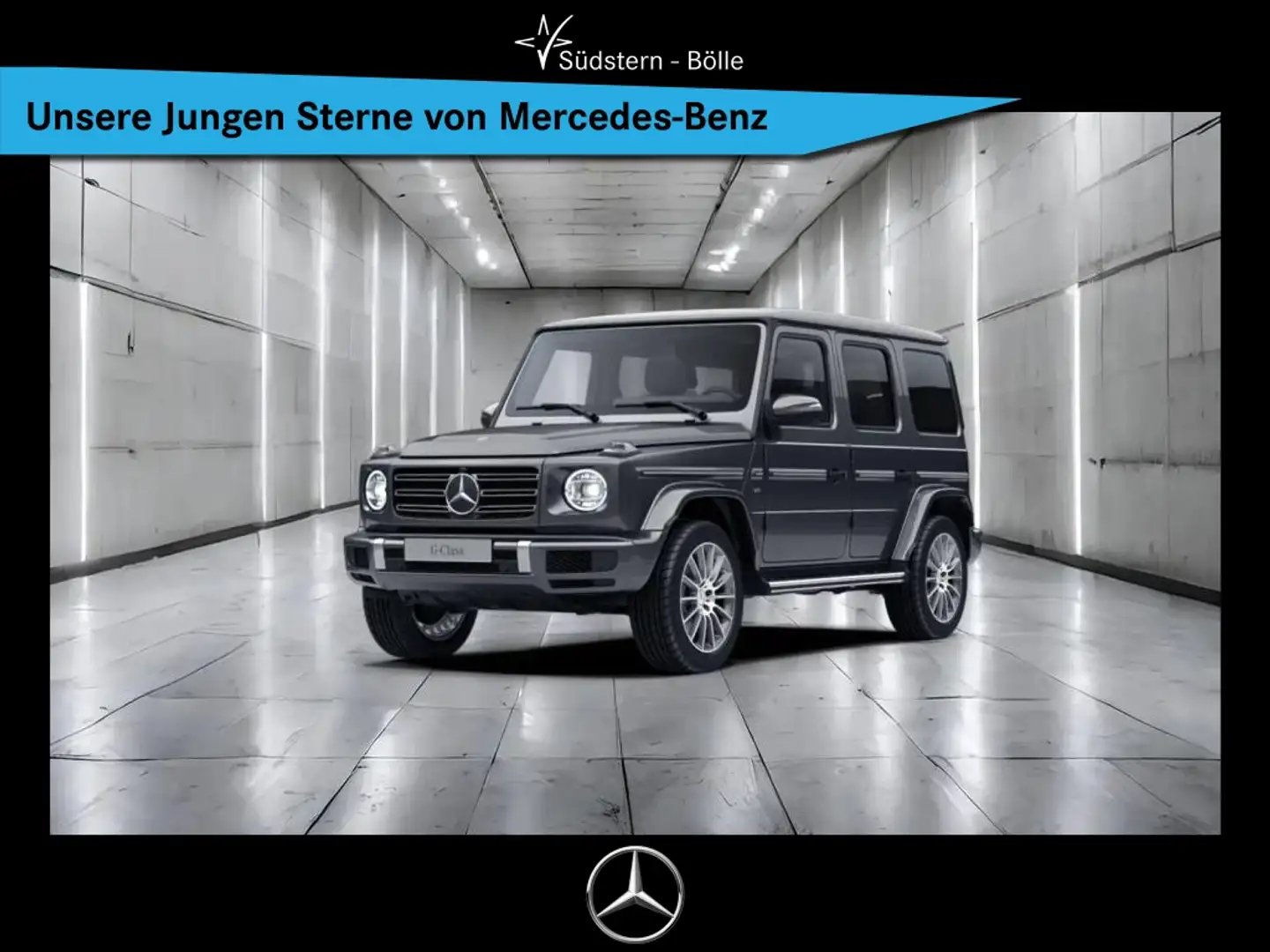 Mercedes-Benz G 500 AMG+AHK+DISTR.+BURM.+KAM.+COM.+MULTIB.+SD+ Gris - 1